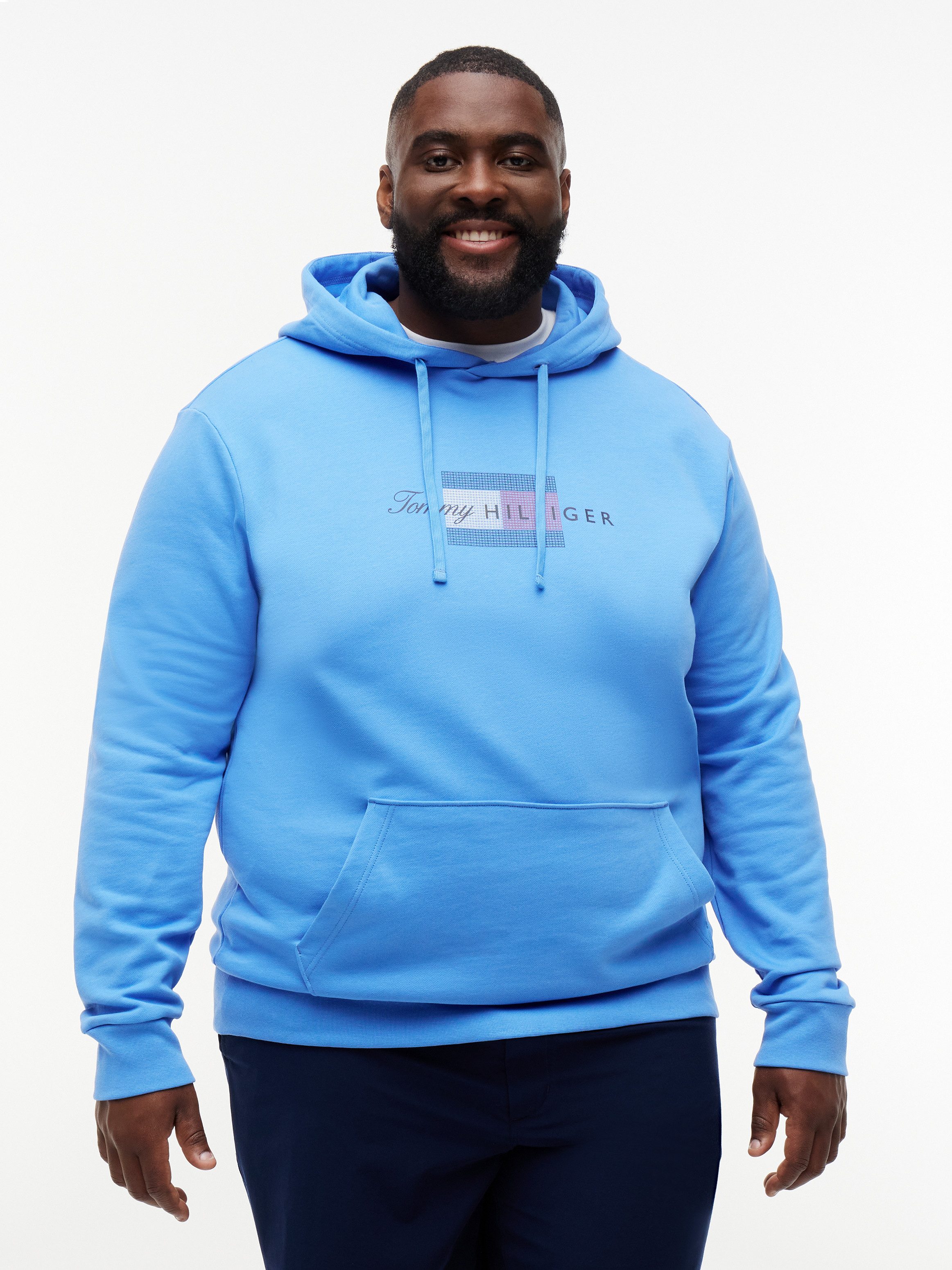 Tommy Hilfiger Big & Tall Hoodie BT-SCRIPT FLAG Große Größen