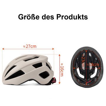 Welikera Fahrradhelm Erwachsene Helm,Atmungsaktiver Kopfschutz für Radfahren,Outdoor -Sport