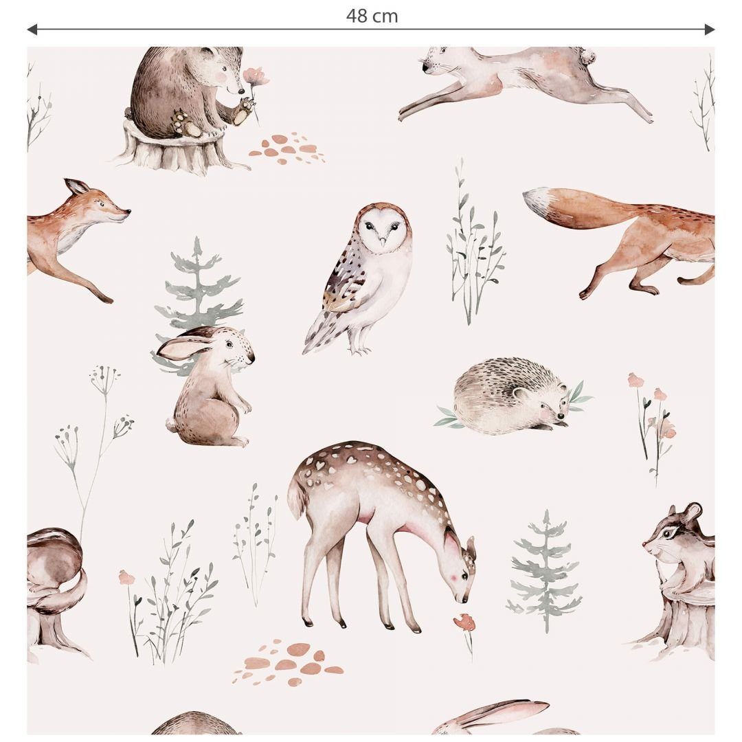 K&L Wall Art Mustertapete Vliestapete Kinderzimmer günstig online kaufen