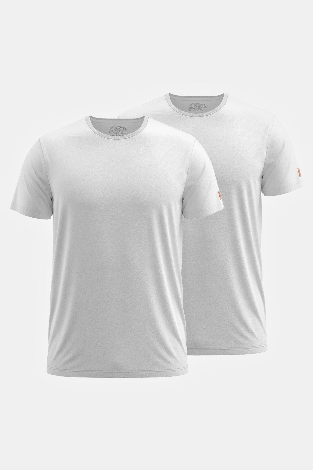 1/2 Doppelpack T-Shirt weiß T-Shirt FORSBERG