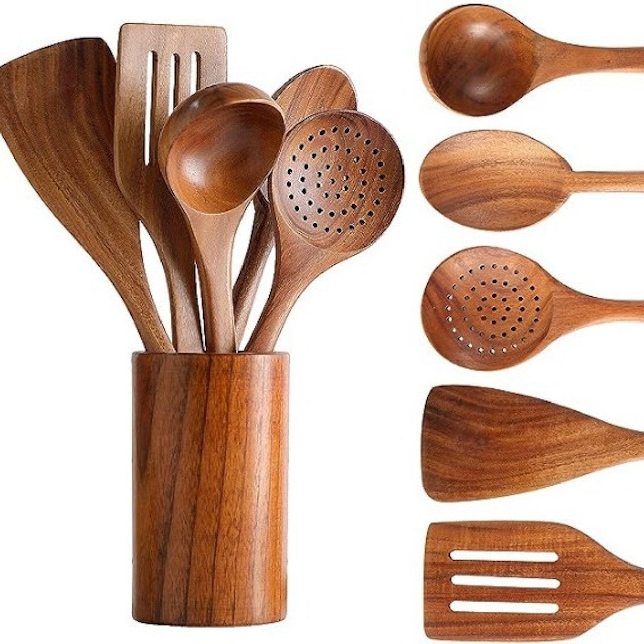 Kochbesteck-Set Kochbesteck-Set Küchenhelfer, Küchenzubehör Set Spaghettilöffel