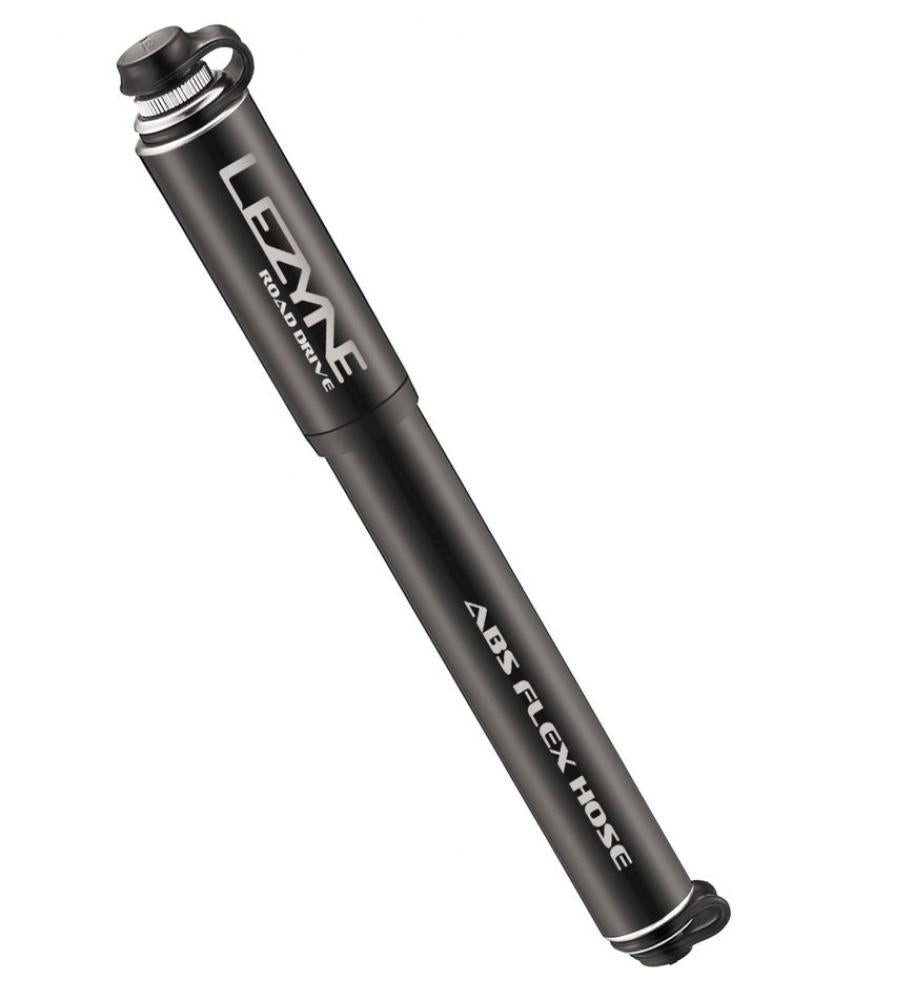 Lezyne Fahrradpumpe LEZYNE, Pumpen, High-End Minipumpe, CNC ROAD DRIVE, schwarz, Aluminium