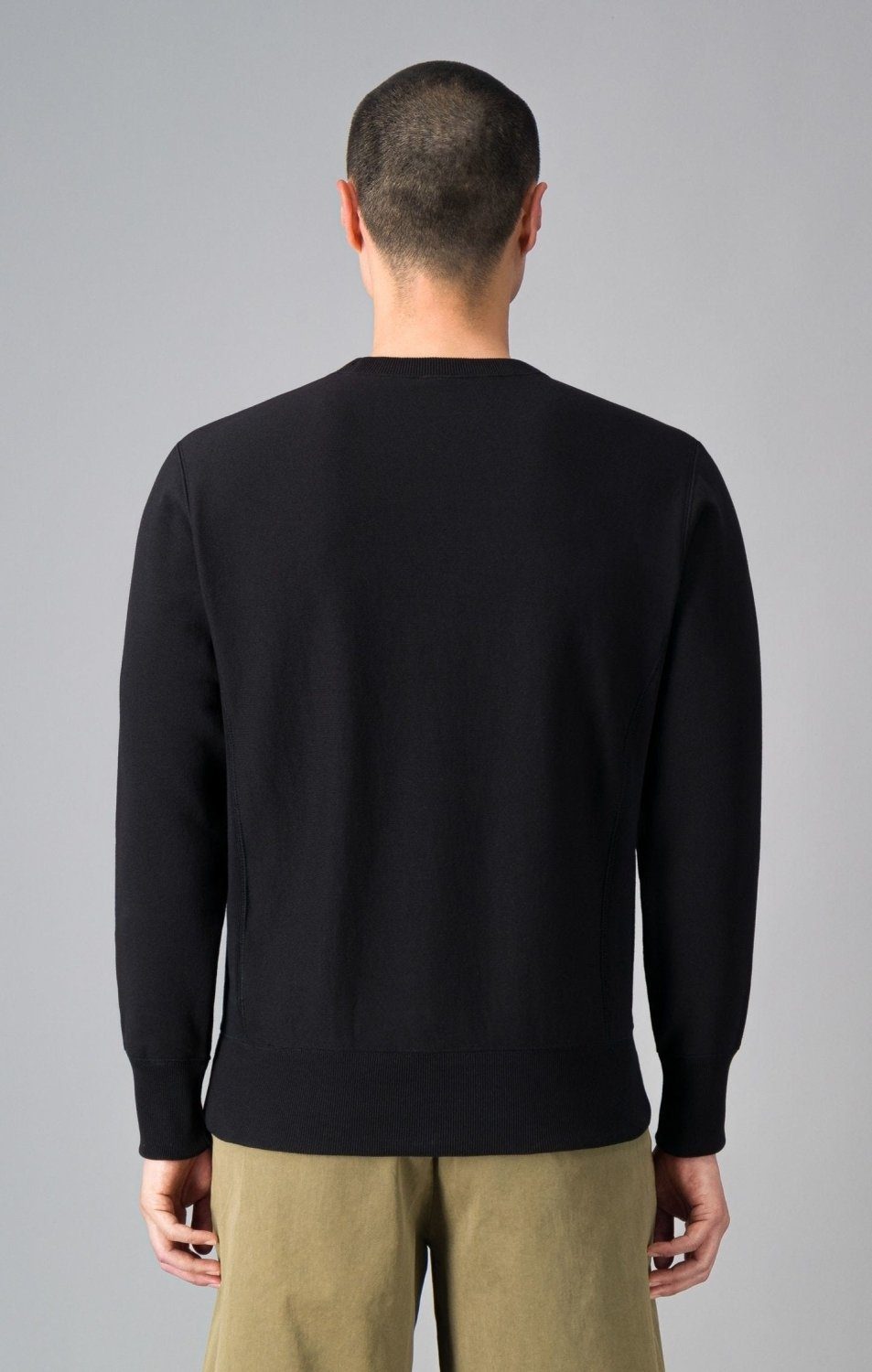 Champion Black Sweater Crewneck Sweatshirt Champion