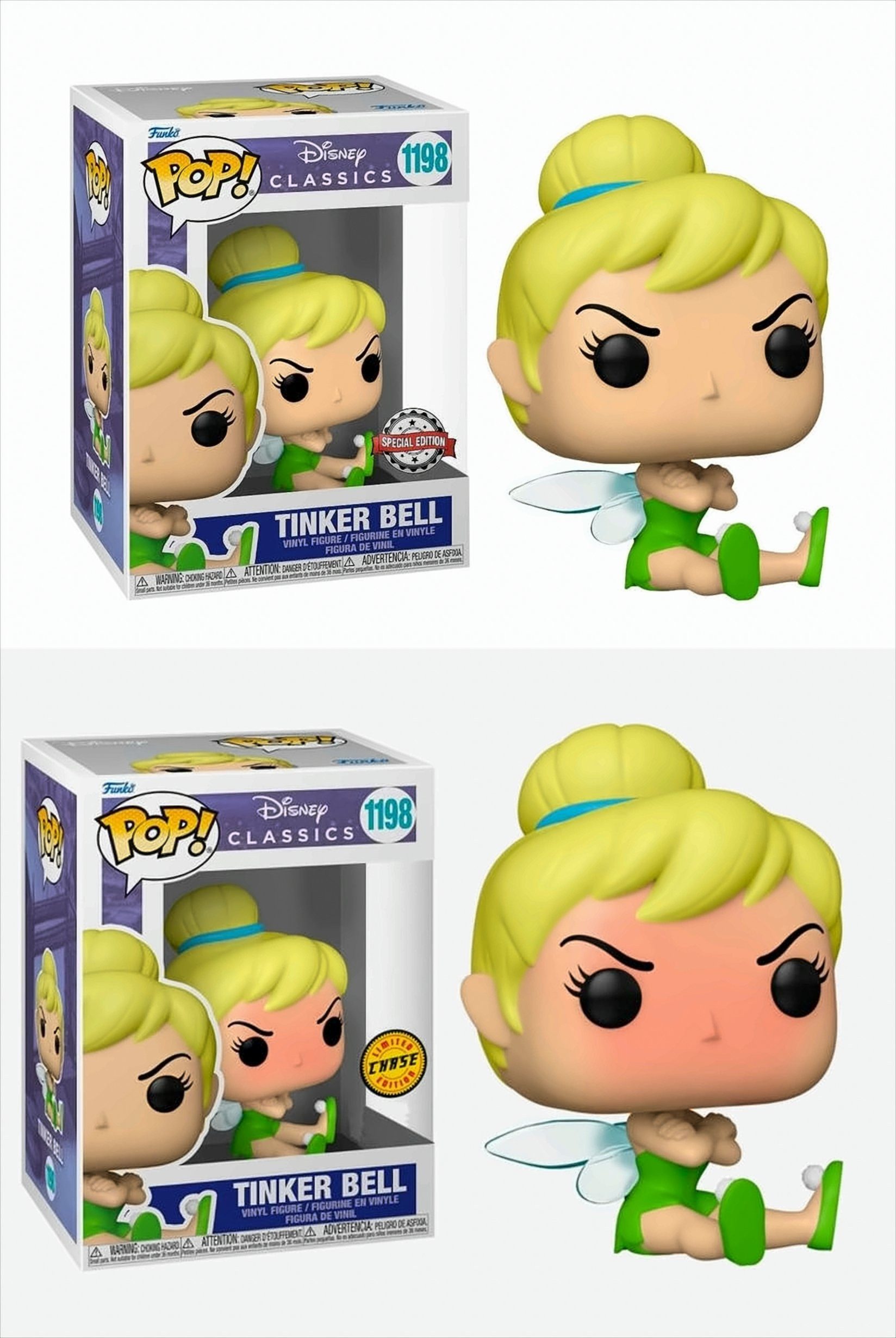 Funko Spielfigur POP - Disney - Peter Pan - Grumpy Tinkerbell