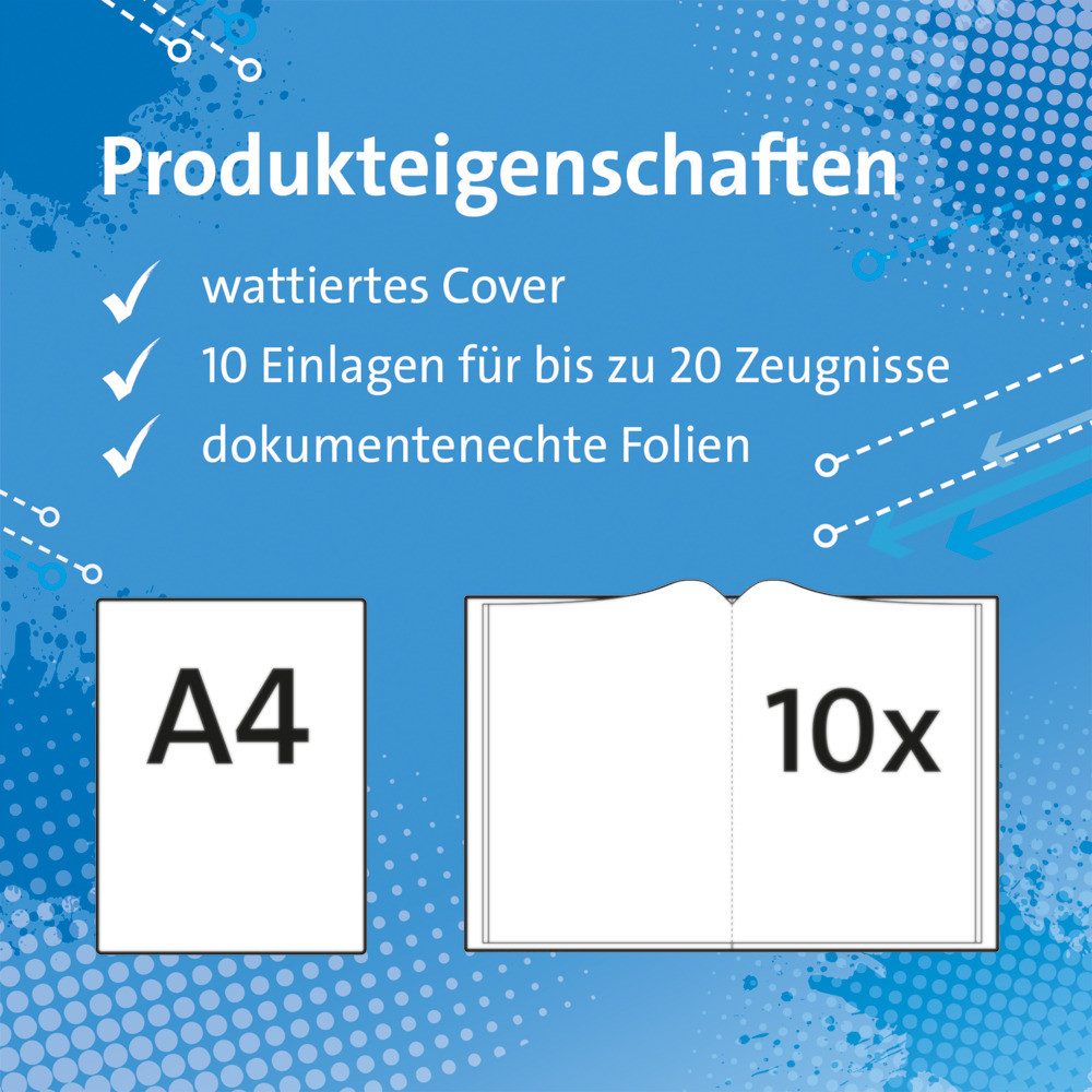 Roth Organisationsmappe Roth Zeugnismappe Polizei 110 10 Einlagen DIN A4