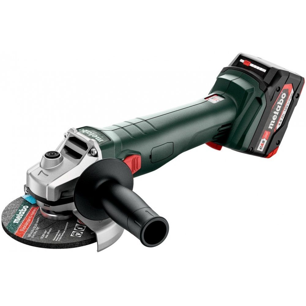 metabo Akku-Winkelschleifer W 18 L 9-125 - Akku-Winkelschleifer - grün/schwarz