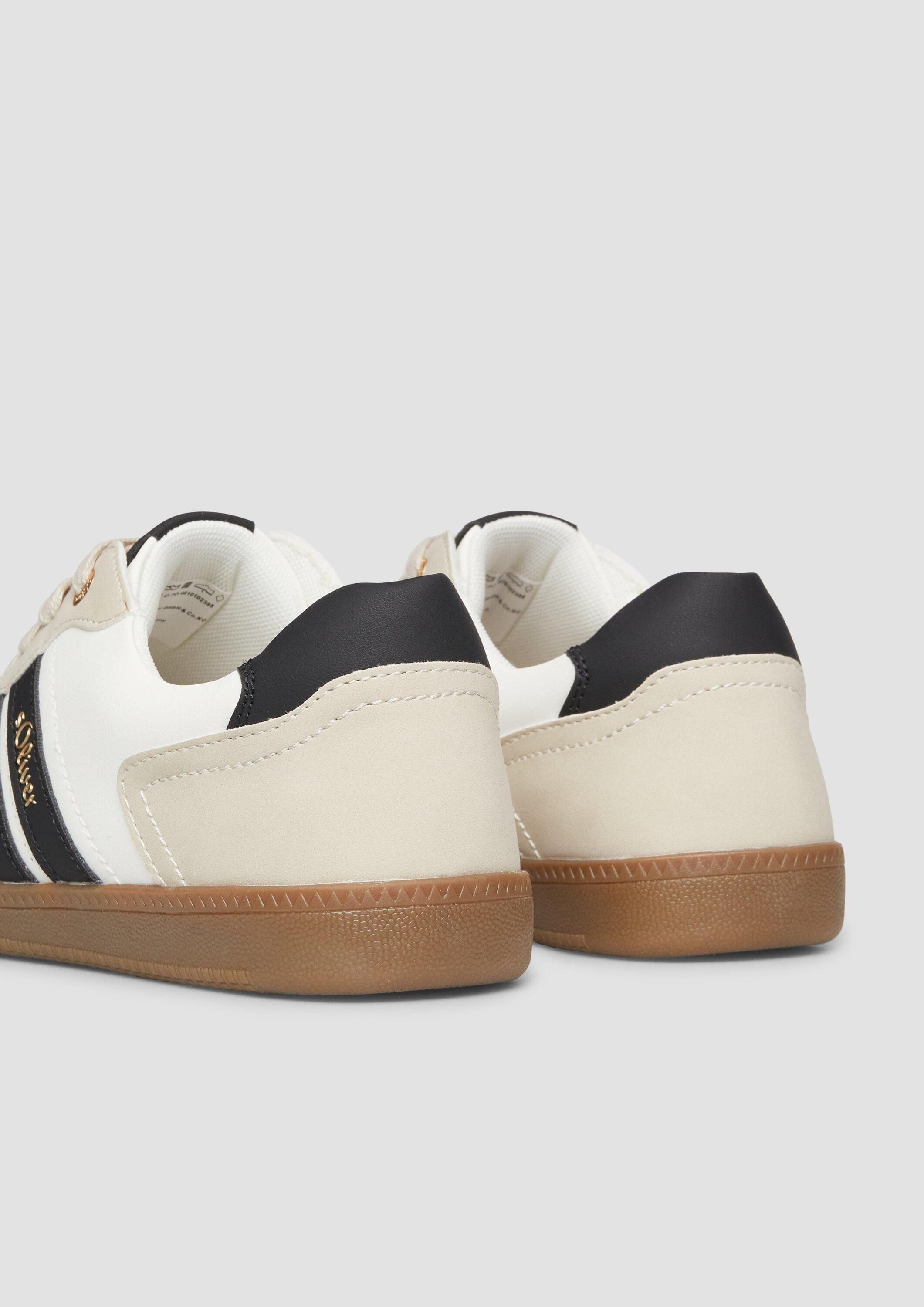 s.Oliver Sneakers Sneaker Sneaker aus Lederimitat