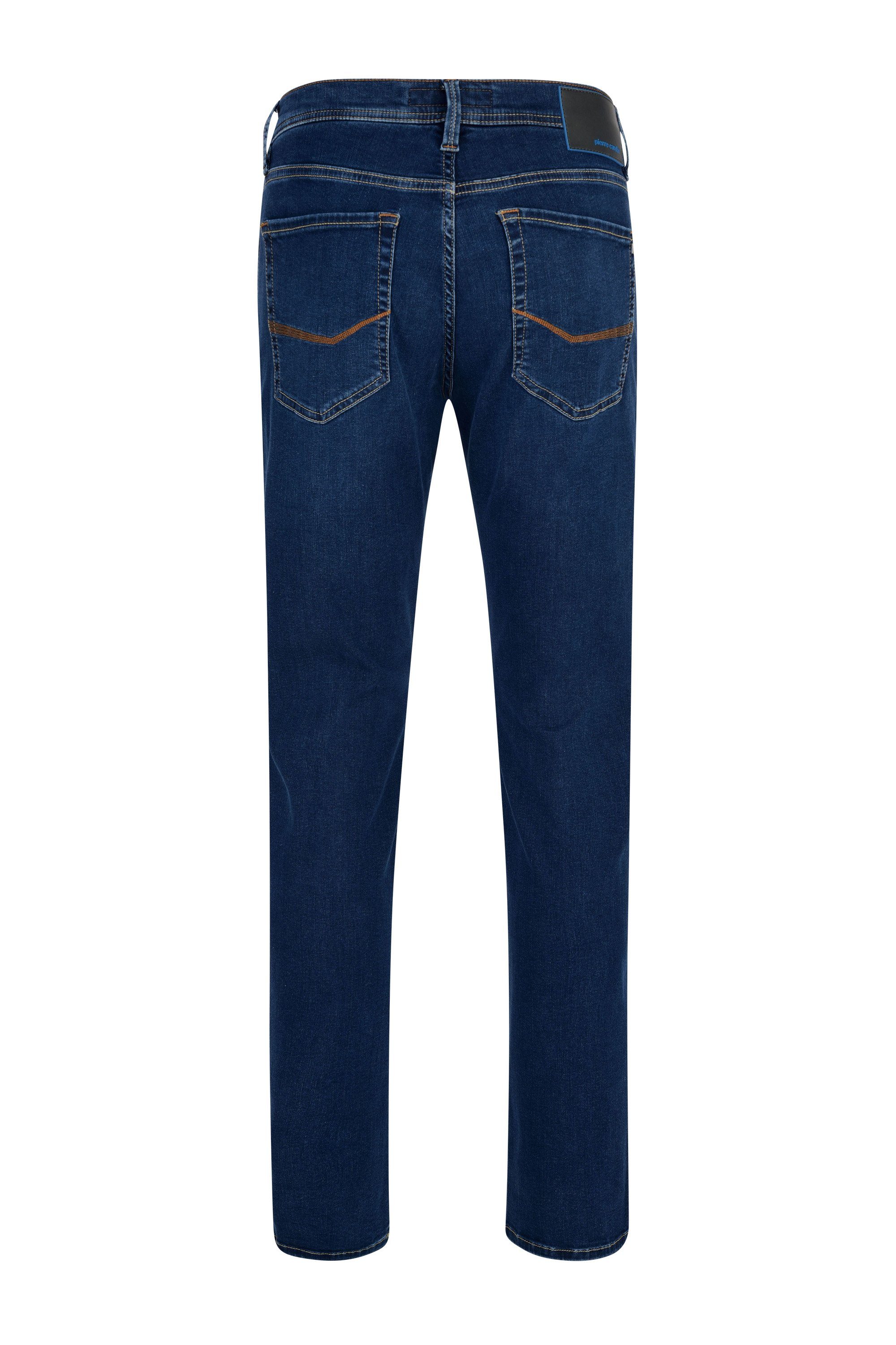 CARDIN 3451 blue used dark 5-Pocket-Jeans LYON Pierre 8880.51 PIERRE FUTUREFLEX buffies Cardin