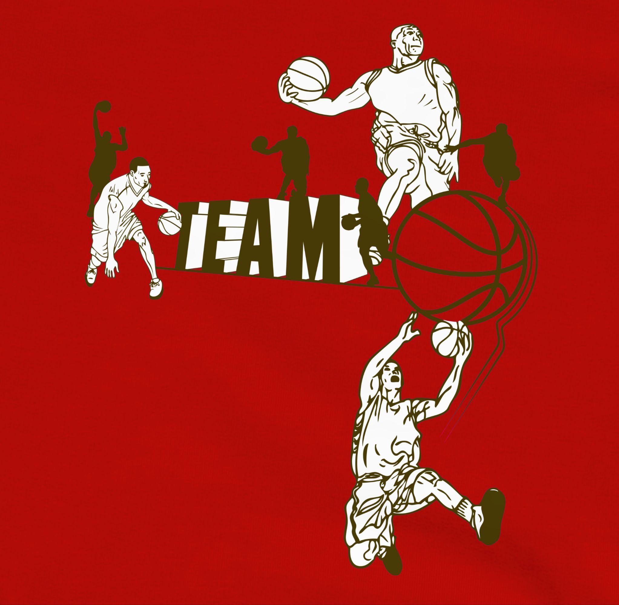 Shirtracer Hoodie Basketball Team Kinder Sport Kleidung