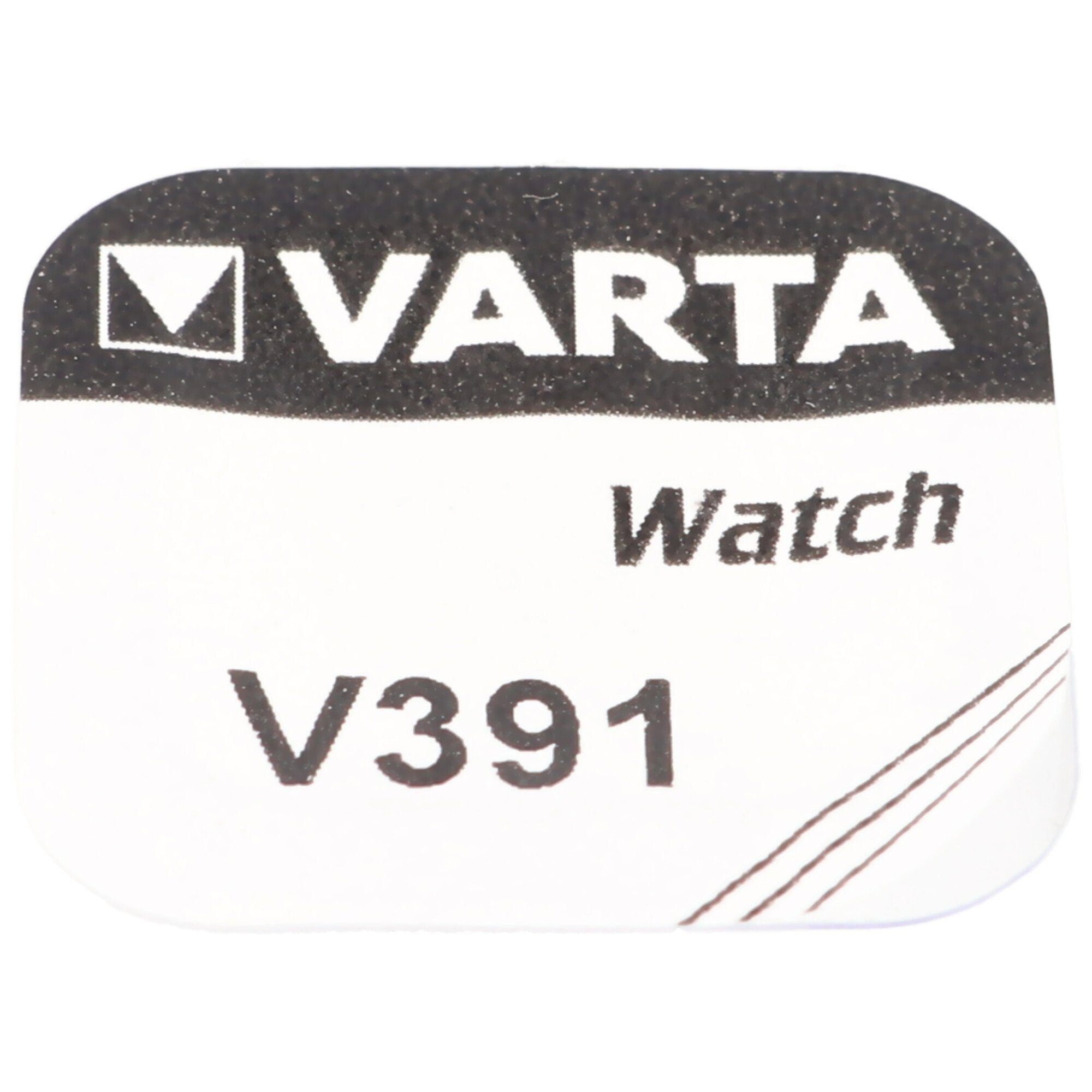 Stück Knopfzelle VARTA etc. SR1120W SR55, 1 V) Uhren 391, Knopfzelle, (1,6 für Varta V391,