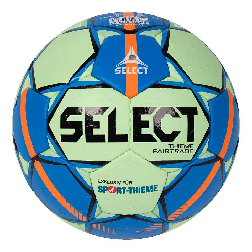 Select Handball Handball Fairtrade Pro, Fairtrade Handball exklusiv bei  Sport-Thieme, Griffig in der Hand dank Golfballstruktur