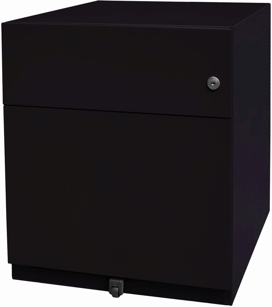 Bisley Container Rollcontainer Note NWA 1x Auszug + 1x HR-Schub HxBxT 495x420x565mm sch