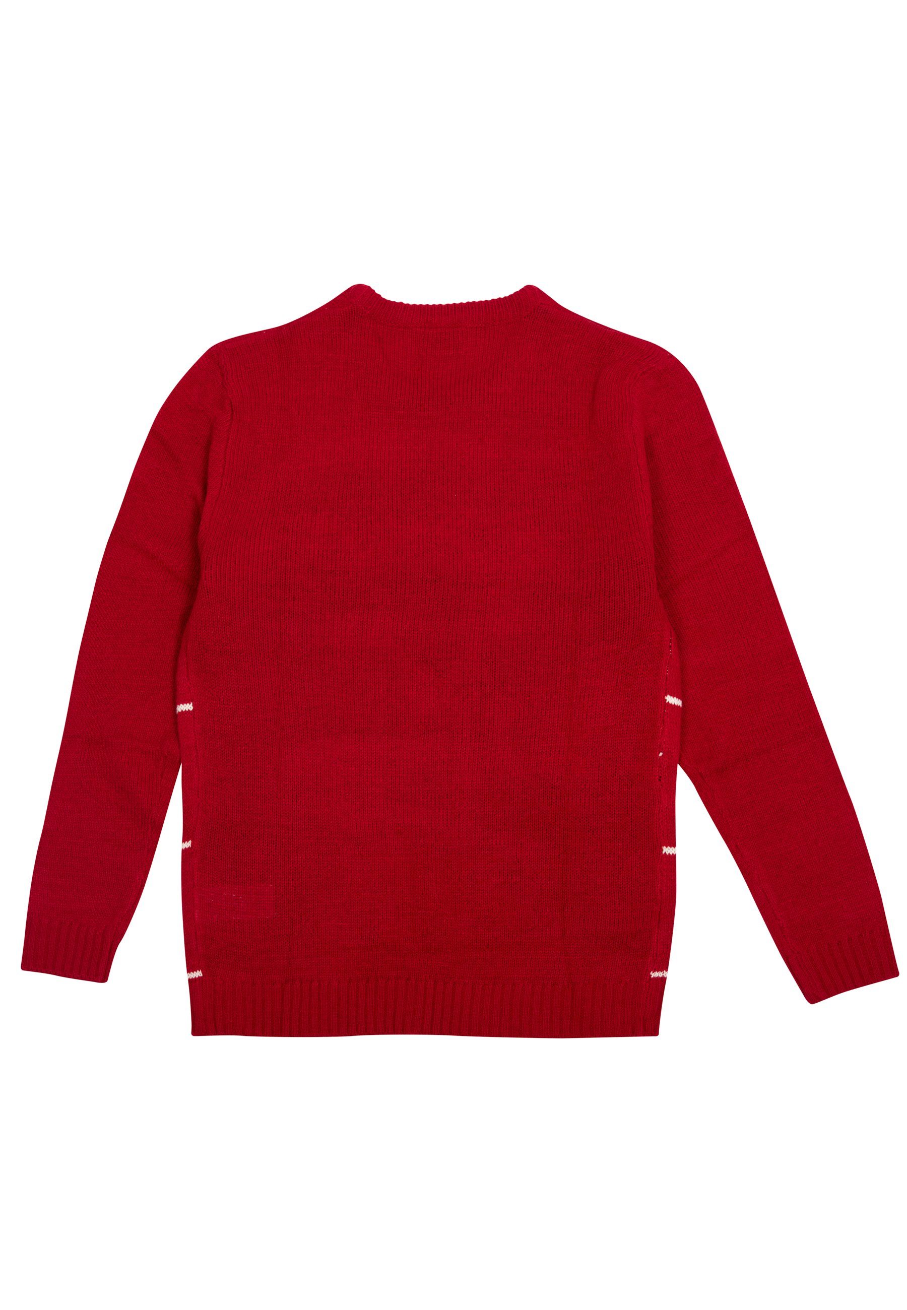 United Labels® Weihnachtspullover Peanuts Snoopy, Woodstock und Socken - Ugly Sweater Winterpulli