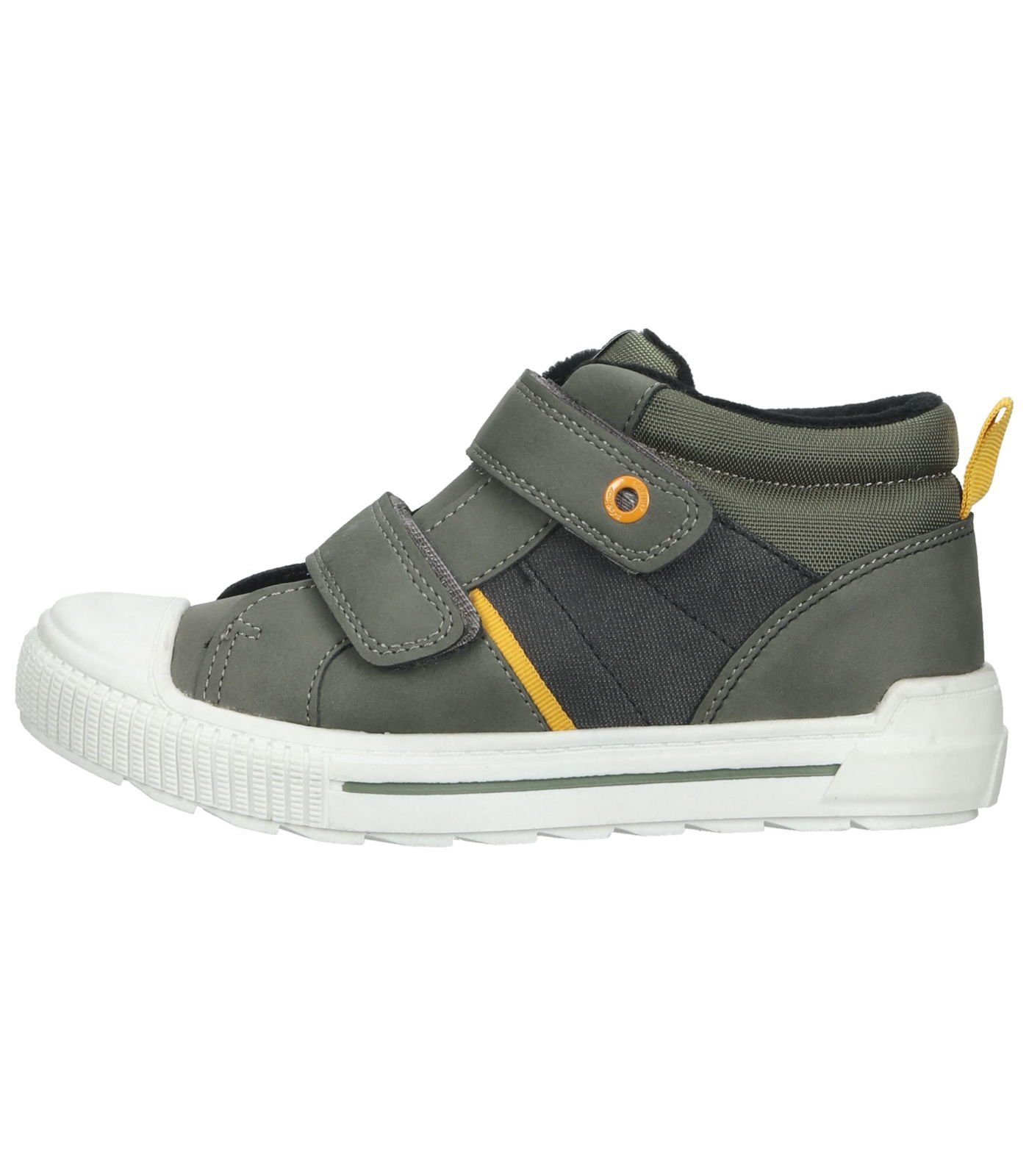 Khaki s.Oliver Lederimitat/Textil Sneaker Sneaker