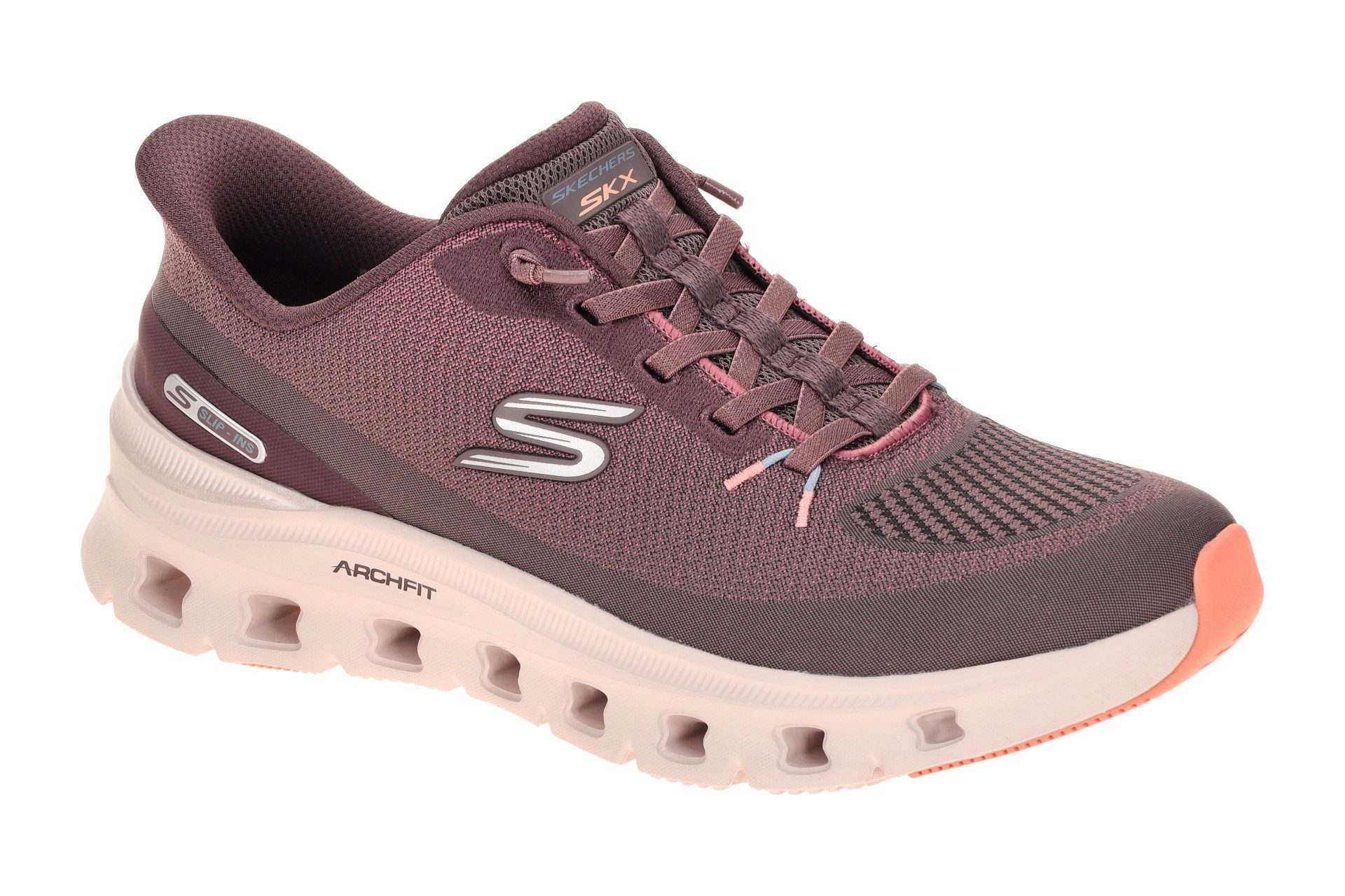 Skechers 150730 PLUM Schnürschuh