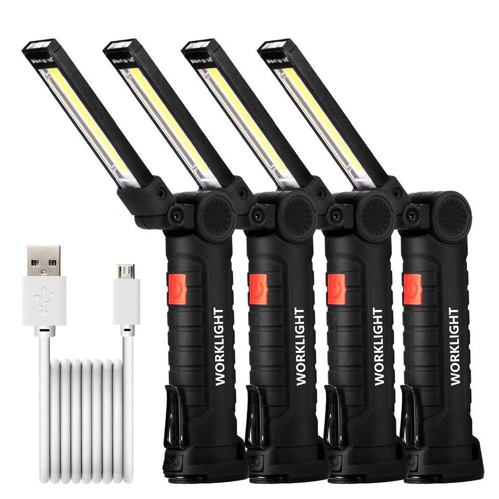 BlingBin LED Arbeitsleuchte Magnetische Taschenlampe, USB-Lade-COB-Arbeitsl günstig online kaufen