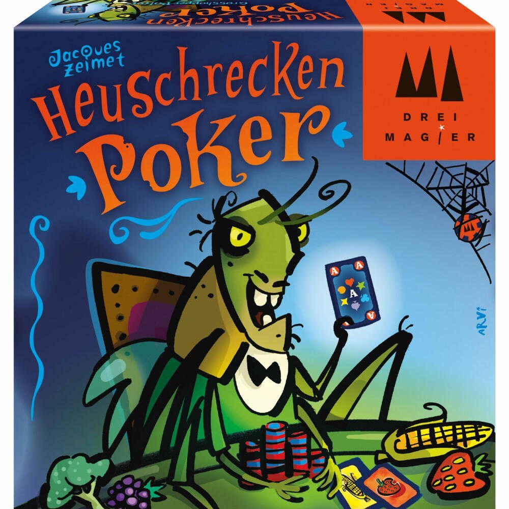 Spiel Drei Magier Heuschrecken Poker