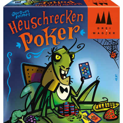 Schmidt Spiele Spiel, Drei Magier Heuschrecken Poker