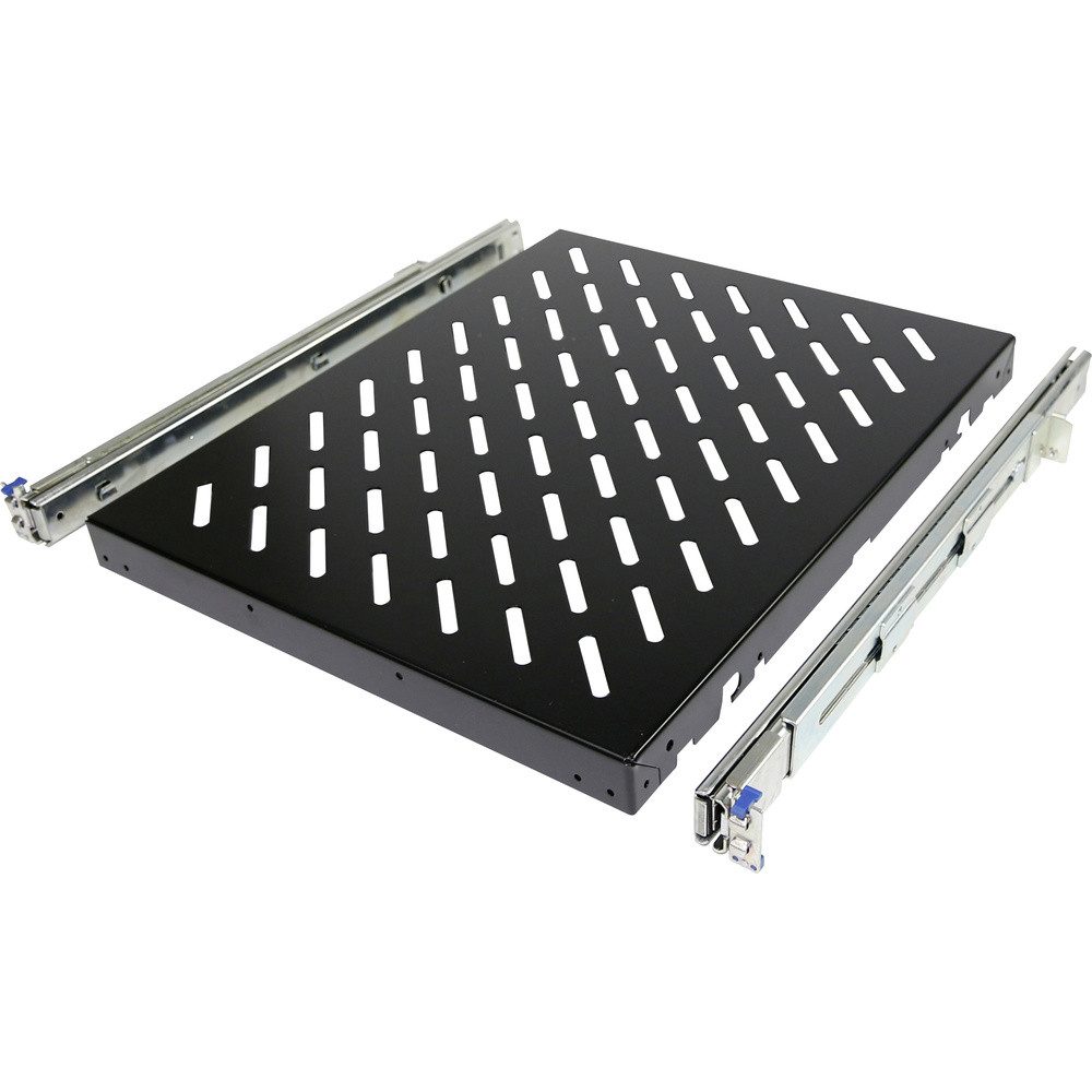 RITTAL Netzwerkschrank Rittal 5501.675 19 Zoll Netzwerkschrank-Geräteboden 1 HE Ausziehbar