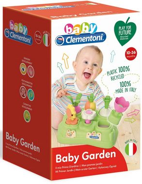 Clementoni® Steckspielzeug Baby Clementoni, Mein erster Garten, Made in Europe