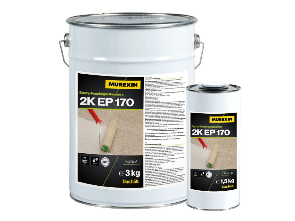 MUREXIN Verlegeset Murexin Epoxy EC1 Feuchtigkeitssperre EP170