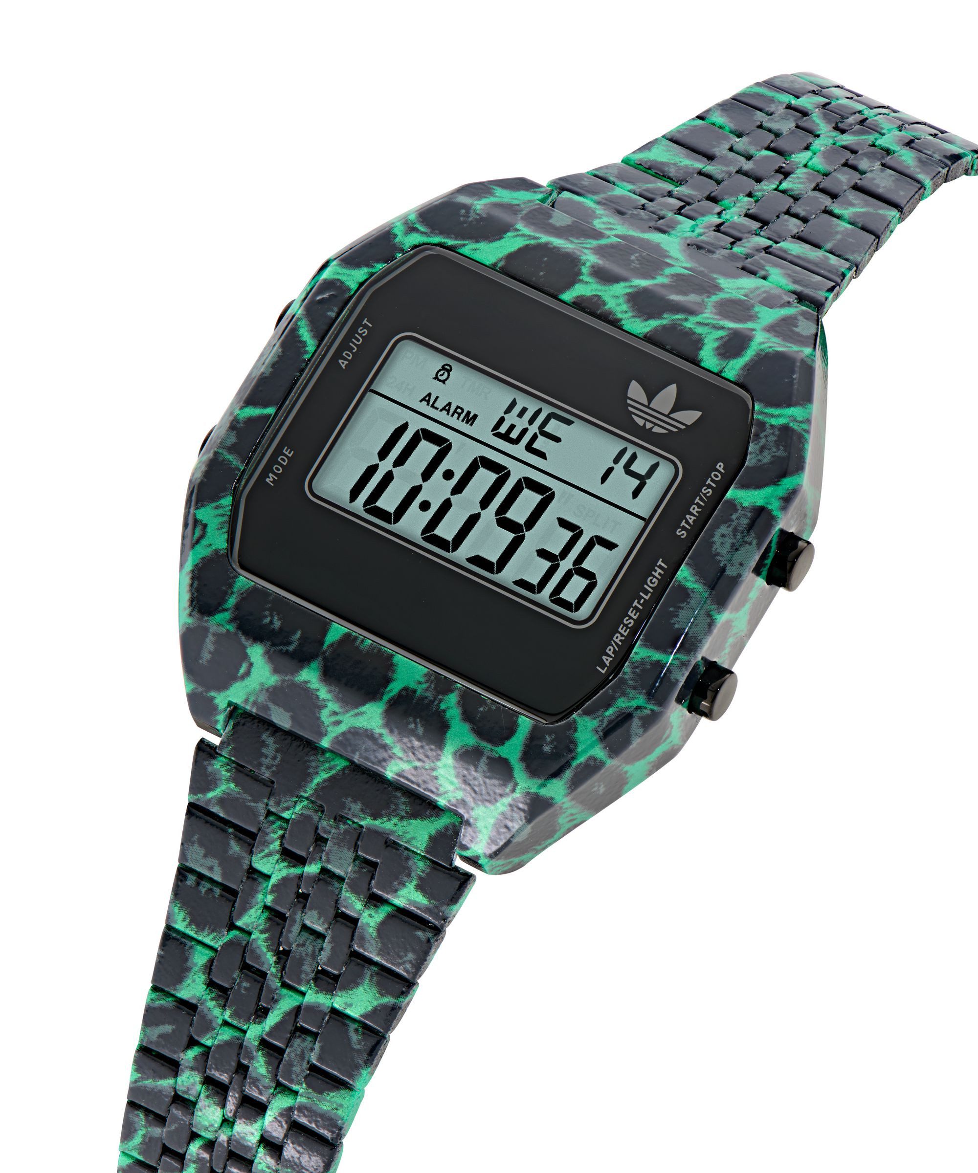 adidas Originals Digitaluhr Digital Two AOST260312I, Quarzuhr, Armbanduhr, Damenuhr, Herrenuhr, Edelstahlarmband, digital