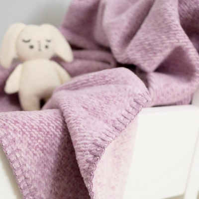 Babydecke »100% Bio-Baumwolle«, kids&me, kuschelige und weiche Decke für Babys MADE IN GERMANY