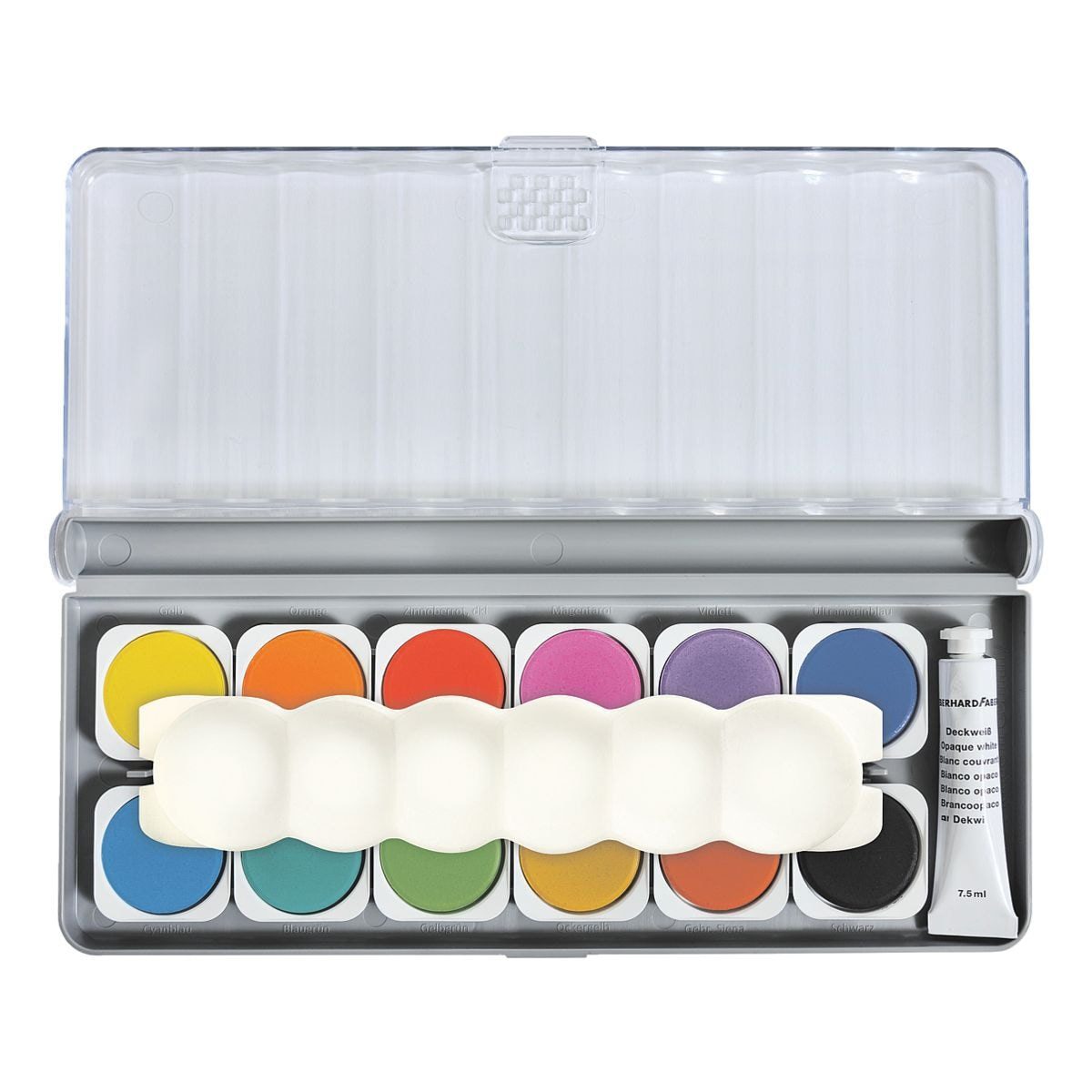 Eberhard Faber Malpalette Winner, Malkasten mit 12 Farben