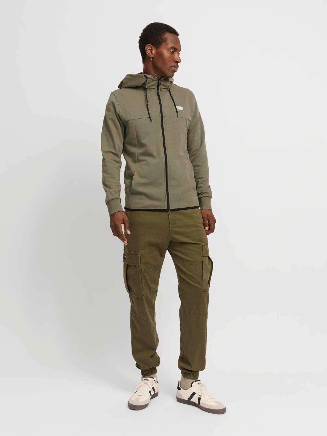 Jack & Jones Kapuzensweatjacke Jack & Jones Herren Sweat-Jacke JcoAir Zip H günstig online kaufen