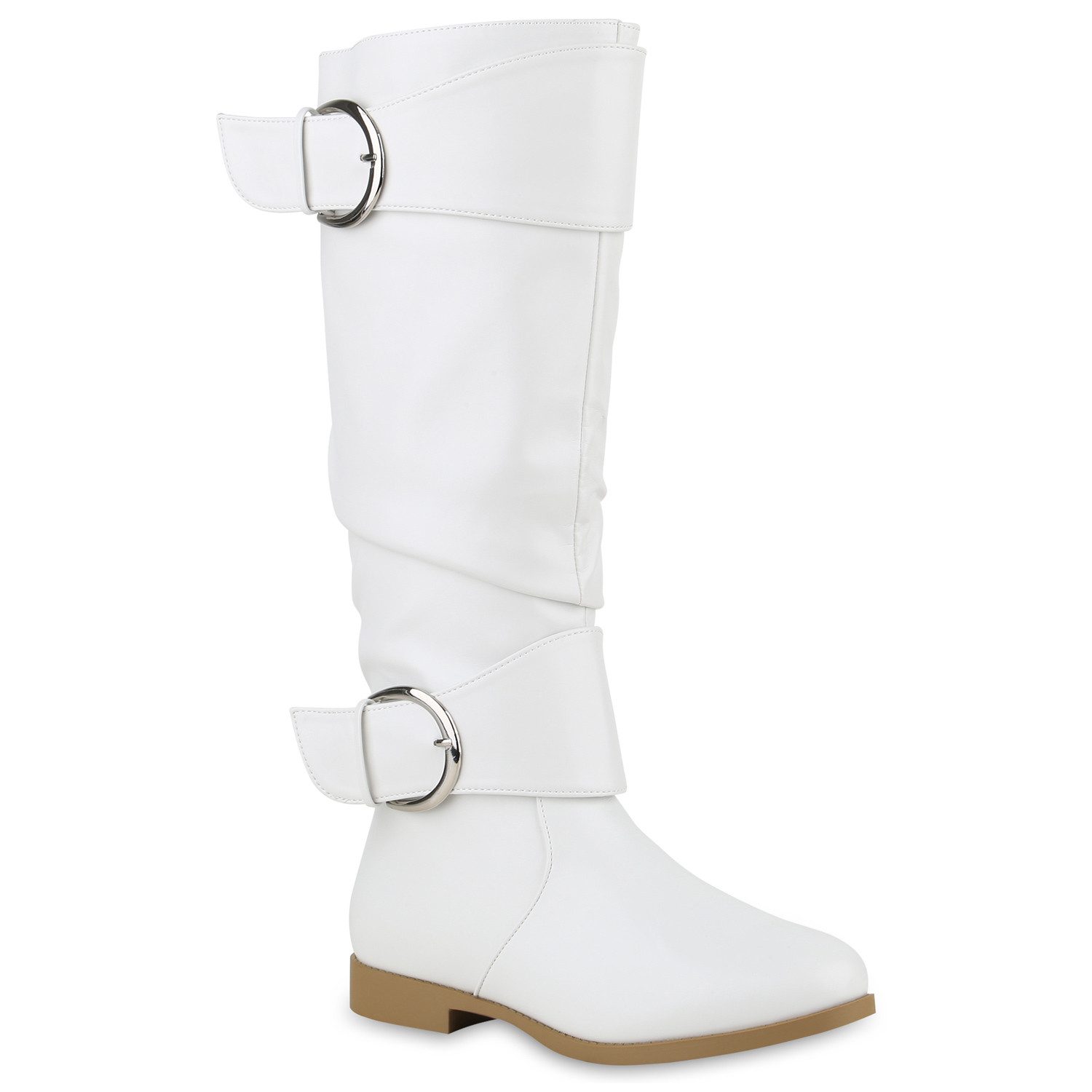 VAN HILL 840863 Stiefel Damen Leicht Gefütterte Klassische Stiefel Schnallen