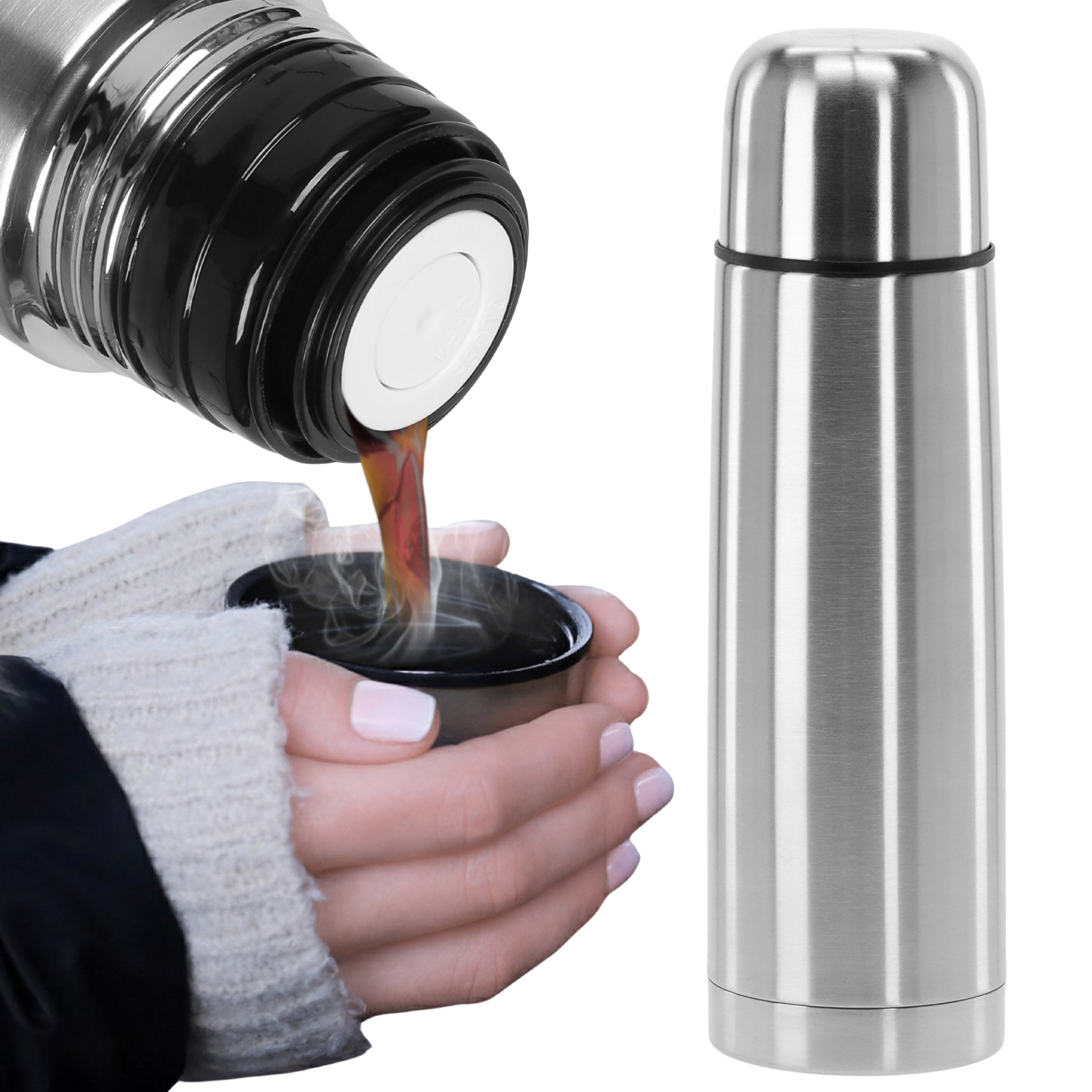 Sarcia.eu Thermoflasche Thermosflasche aus Edelstahl 500 ml