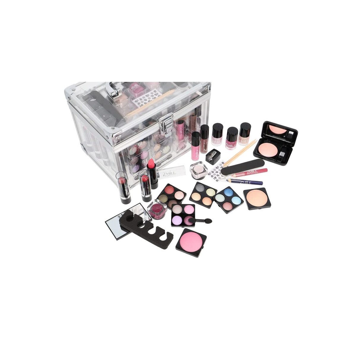 ZMILE COSMETICS Schmink-Koffer Schminkkoffer Set Acryl Profi-Qualität Vegan günstig online kaufen