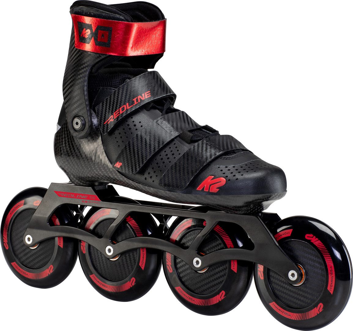 Inlineskates K2 REDLINE 110 Inline Skate black/red