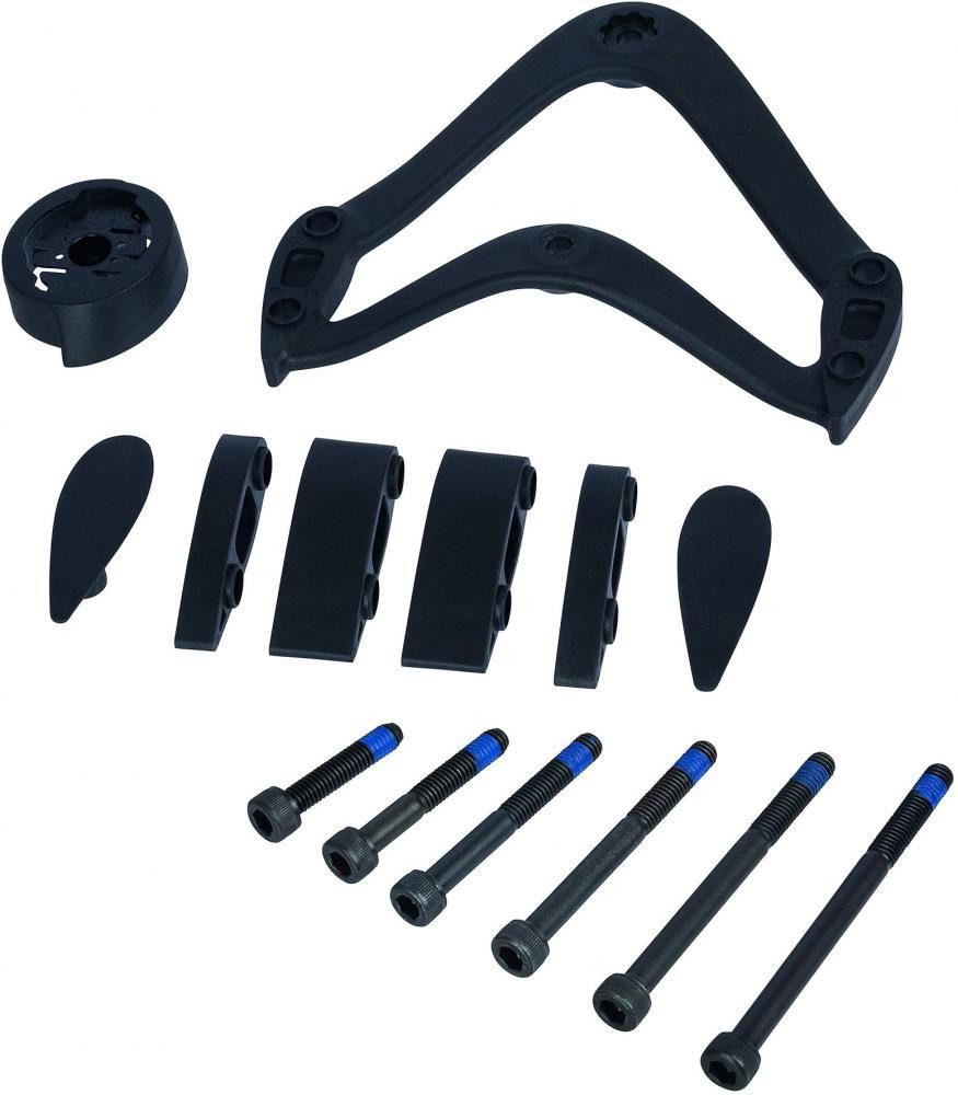 Vision Fahrradlenker Vision Spacer-Set für Metron 4D Flat M Schwarz - optimale Armauflagen-