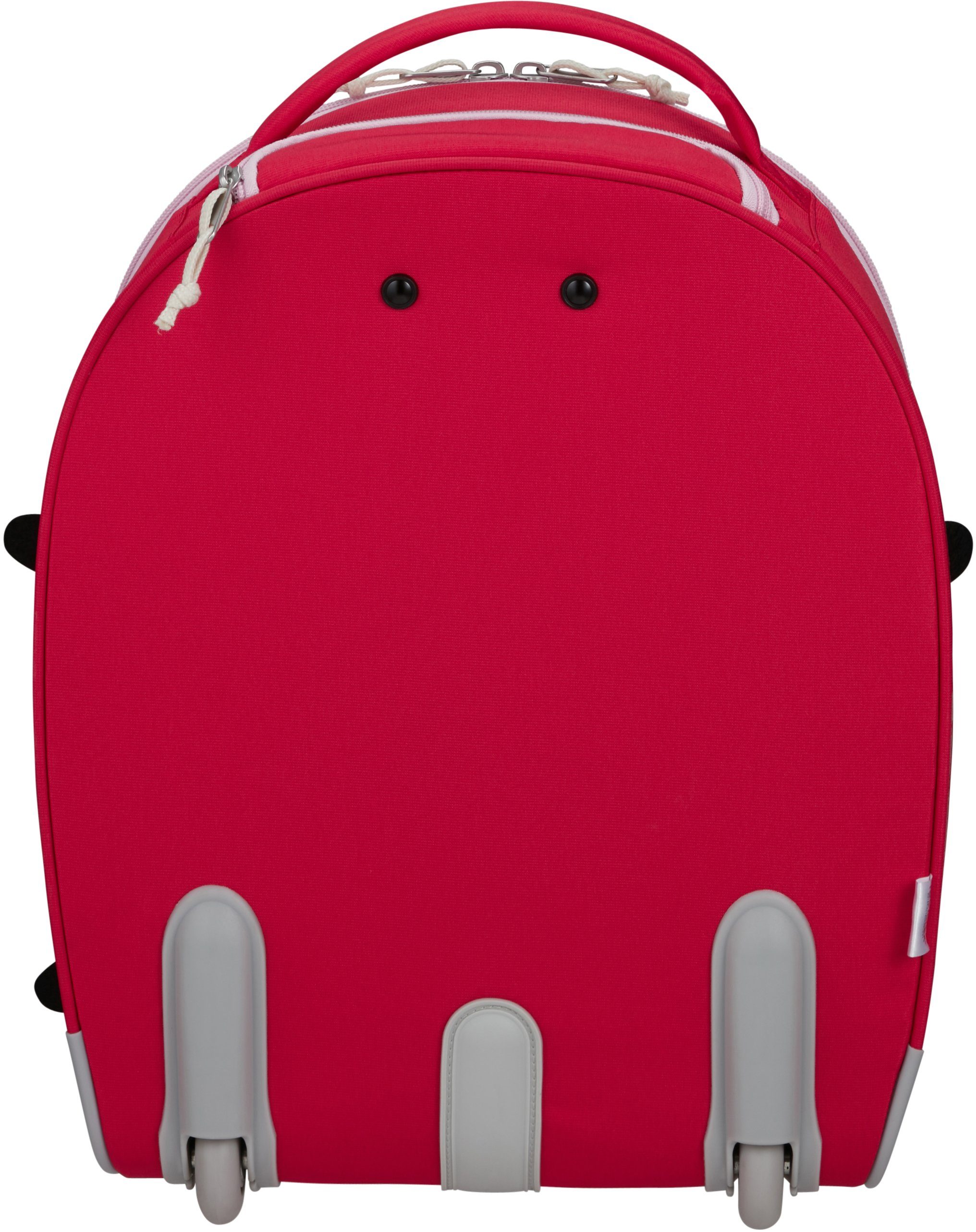 aus ECO, 2 Happy Samsonite Rollen, Ladybug Kinderkoffer Lally, Sammies recyceltem Material