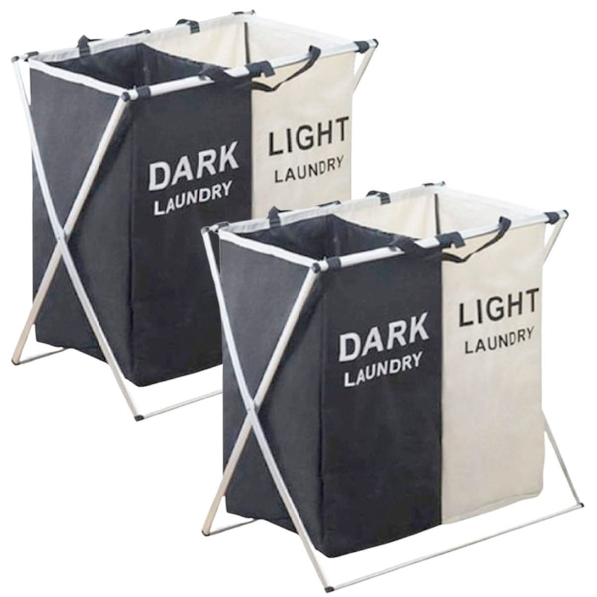 König Design Wäschesortierer faltbarer Wäschesortierer Wäschekorb günstig online kaufen