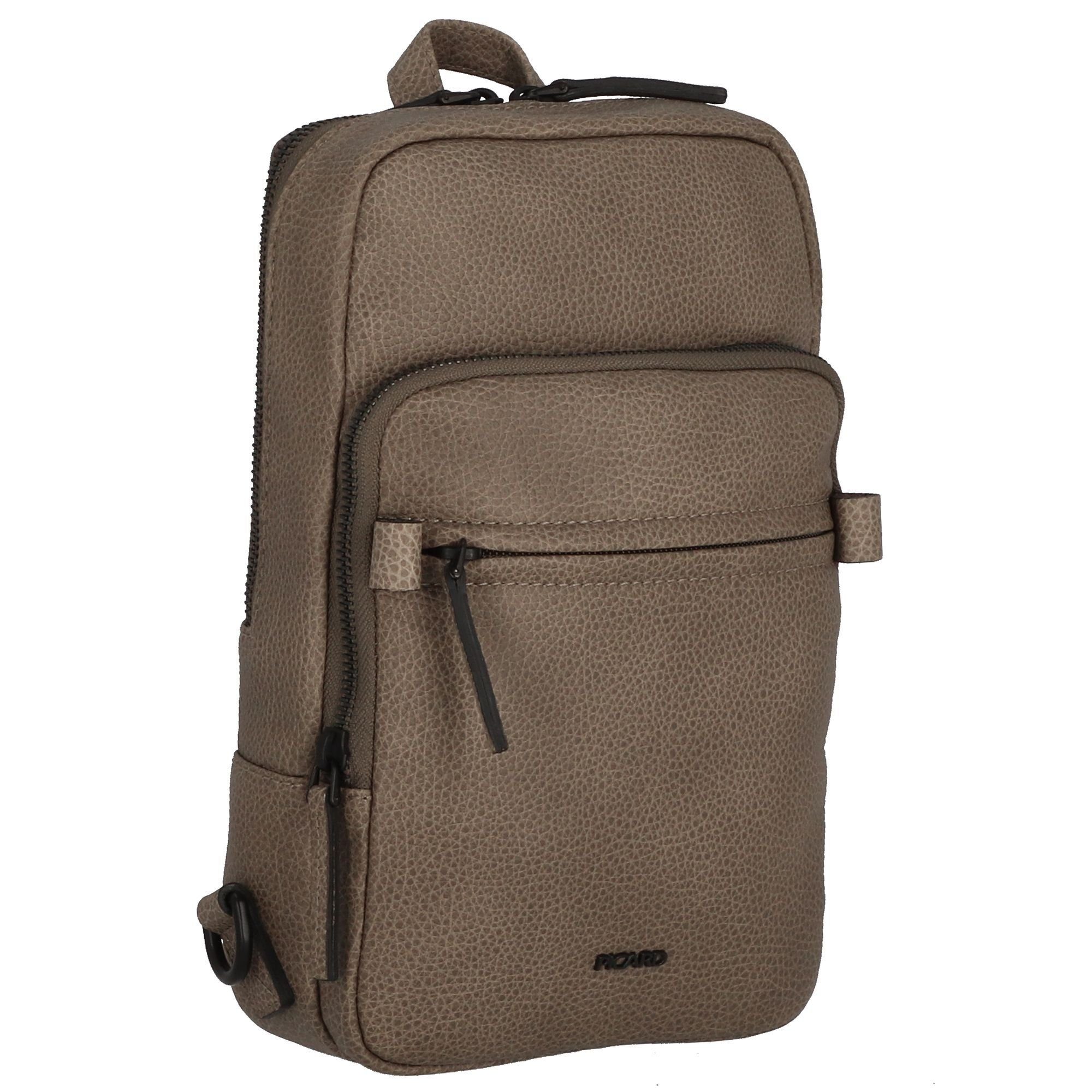 Picard taupe Umhängetasche Casual, Leder