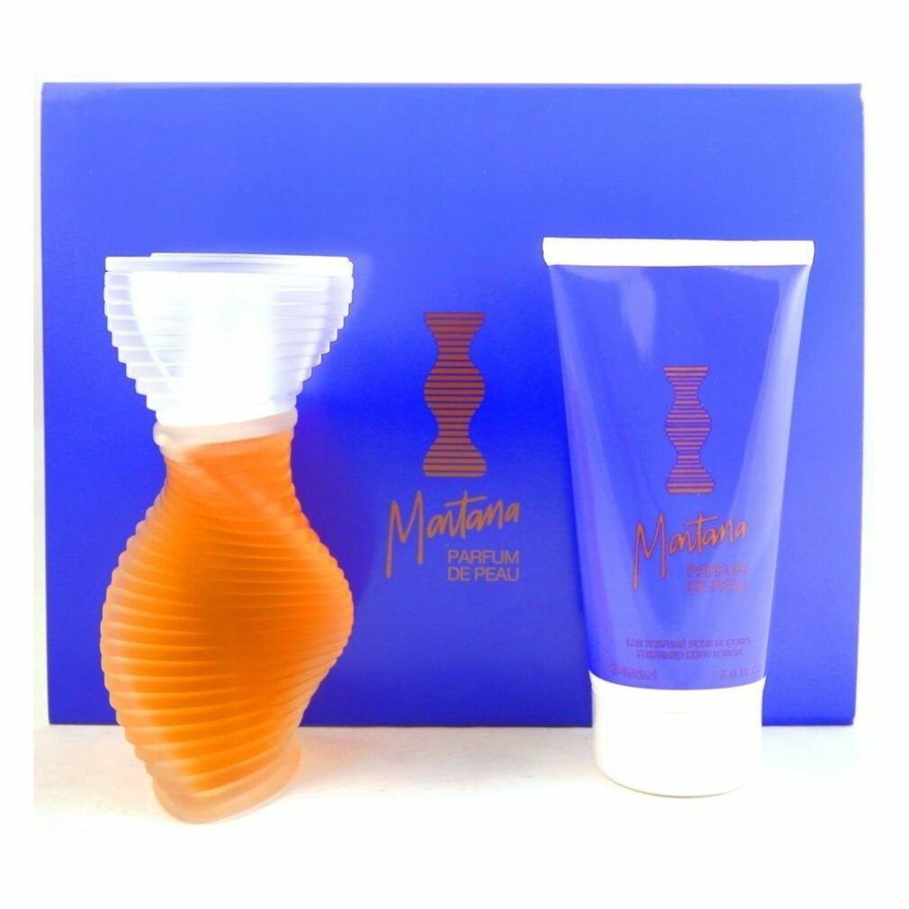 MONTANA Duft-Set De Peau Eau De Toilette Spray 100ml Set 2 Artikel