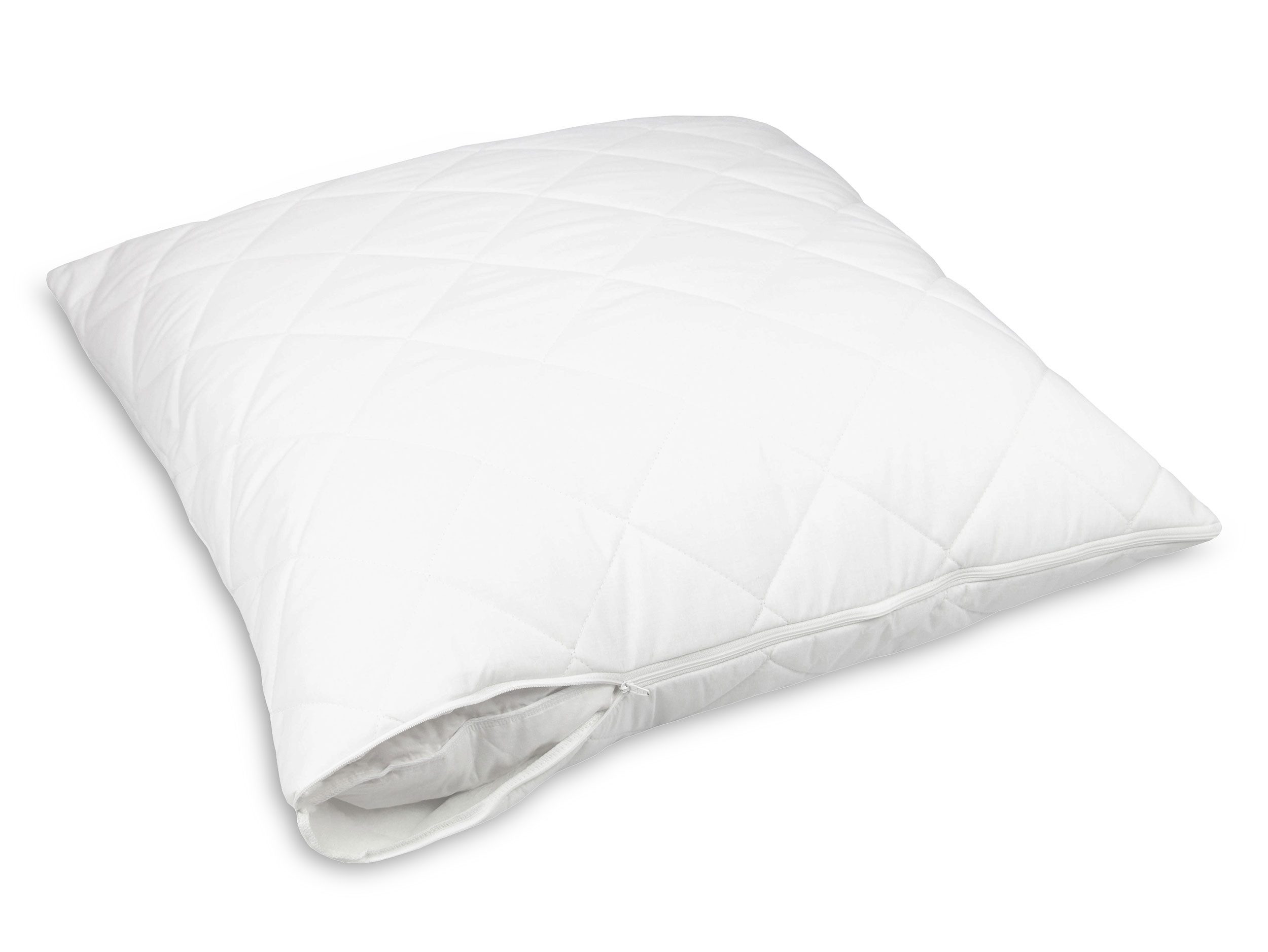 ZOLLNER Kissenbezug, (1 Stück), 80 x 80 cm, 50% Polyester, 50% Baumwolle, Schonbezug für Kopfkissen
