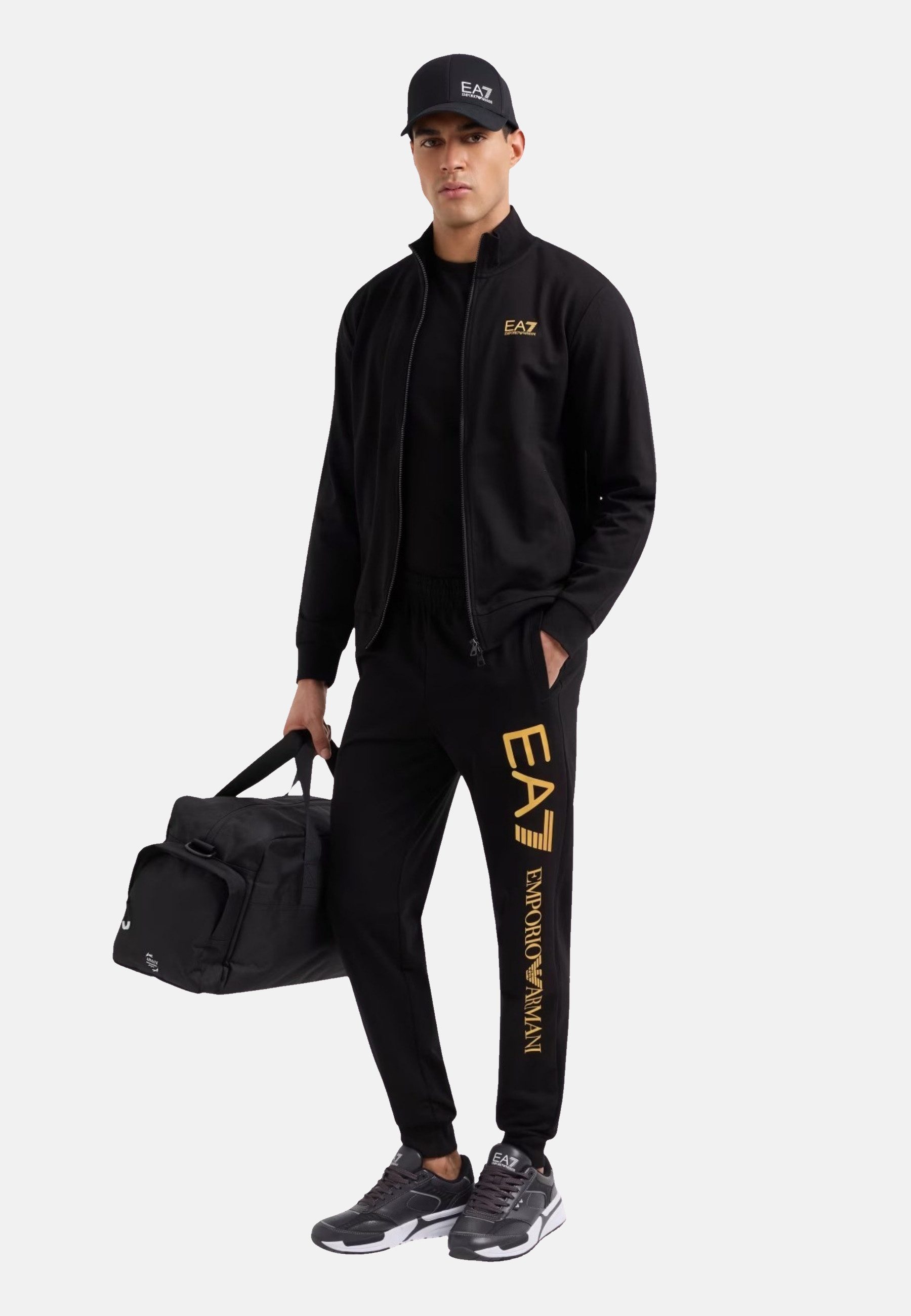 Emporio Armani Sweathose Sweathose Logo Series lange Jogginghosen (1-tlg) günstig online kaufen