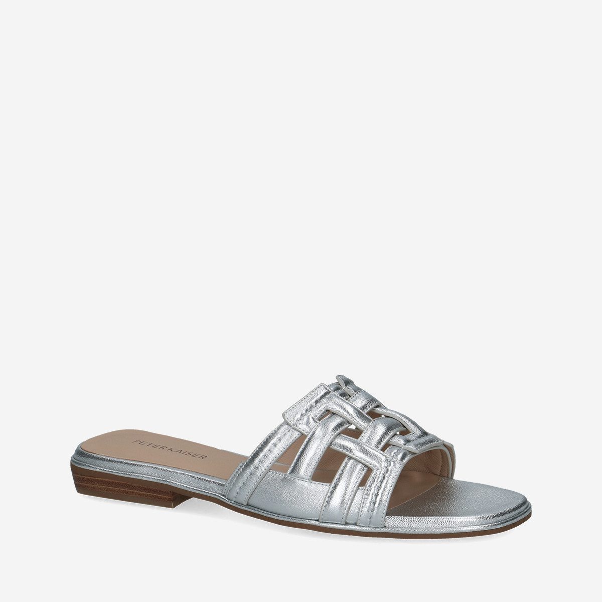 Peter Kaiser Peter Kaiser 77103 941, Sandaletten, Grau, metallik, Damen Sandalette