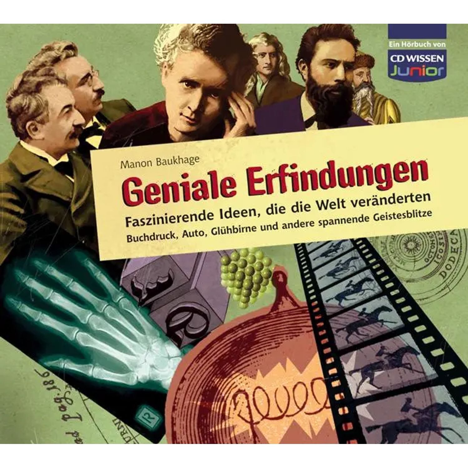 Audio Media Verlag Hörspiel Geniale Erfindungen: Faszinierende Ideen, die die Welt veränderten...