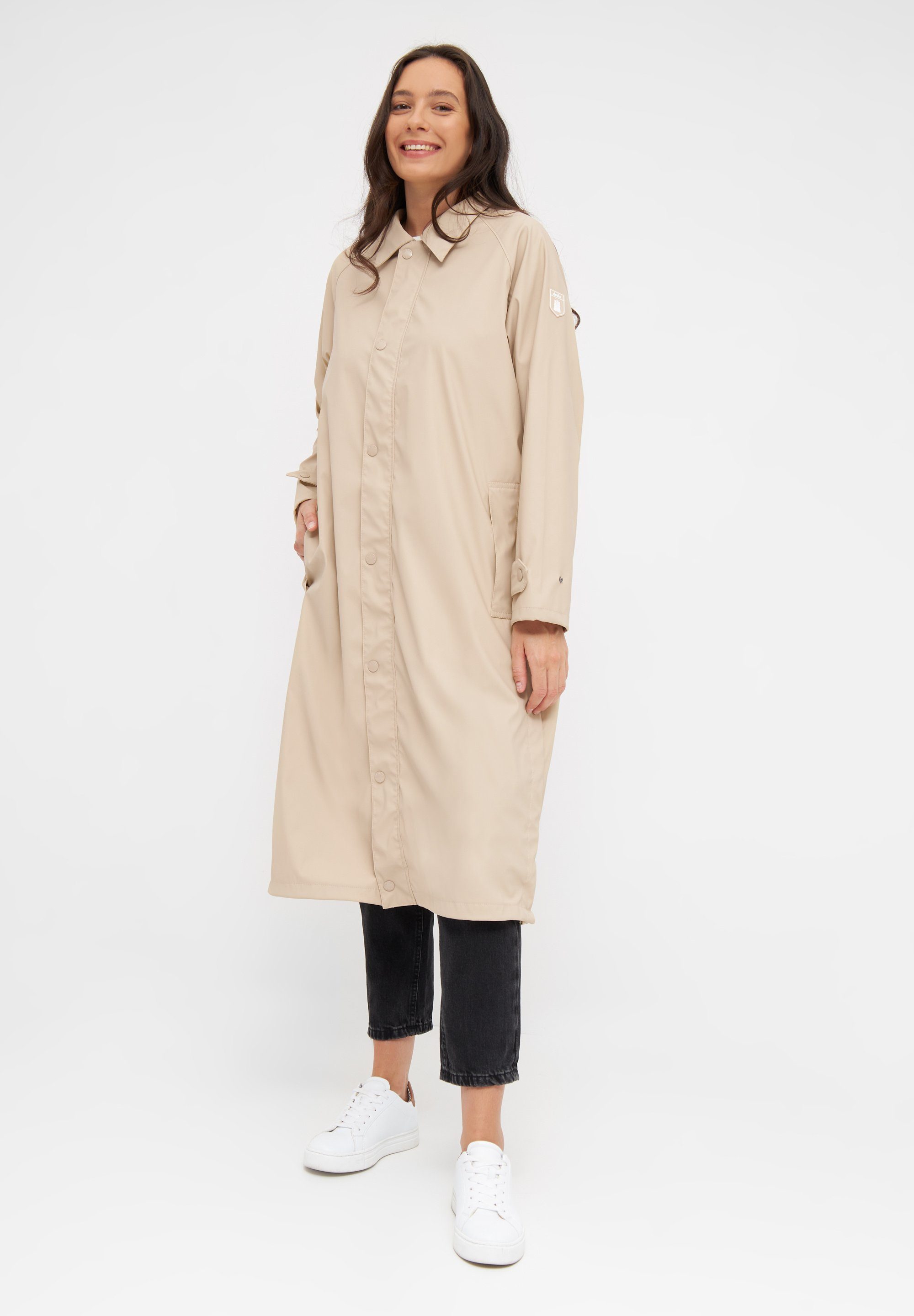 Derbe Regenmantel »Trenchby« Schöner funktionaler Damen Trenchcoat aus  nachhaltigen Materialien online kaufen | OTTO