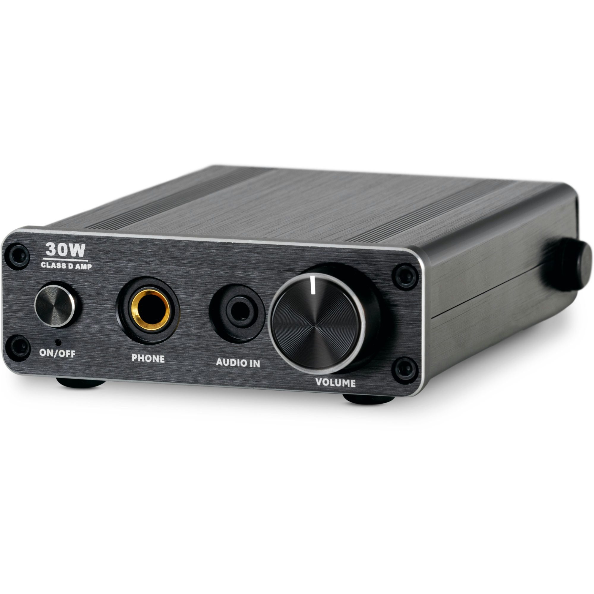 Pronomic MAMP-215 Mini-HiFi-Verstärker 30 Watt Audioverstärker (Anzahl Kanäle: 1, 30 W, ultrakompakter Stereo-Verstärker)