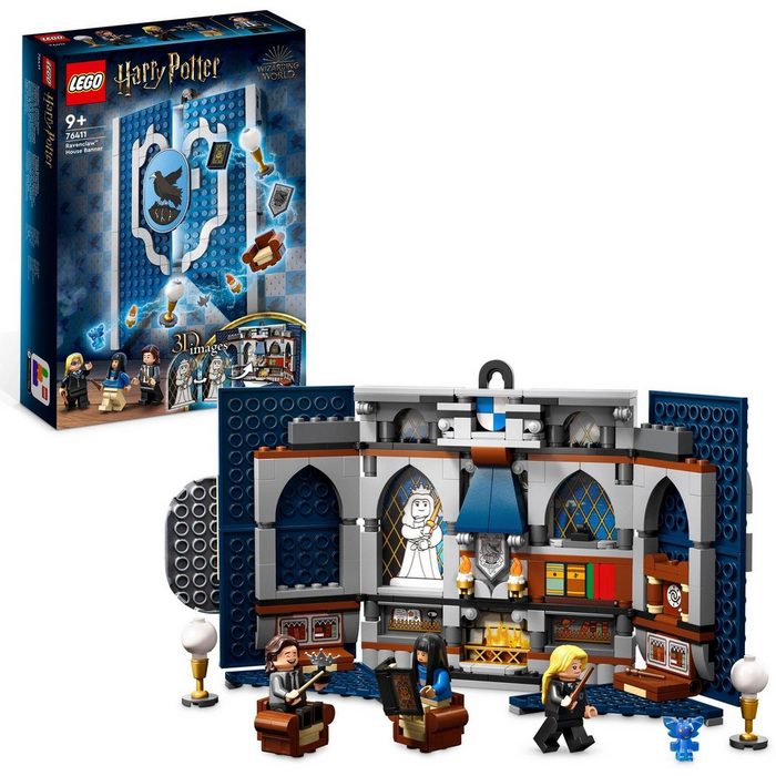 LEGO® Konstruktionsspielsteine Hausbanner Ravenclaw (76411) LEGO® Harry Potter (305 St)