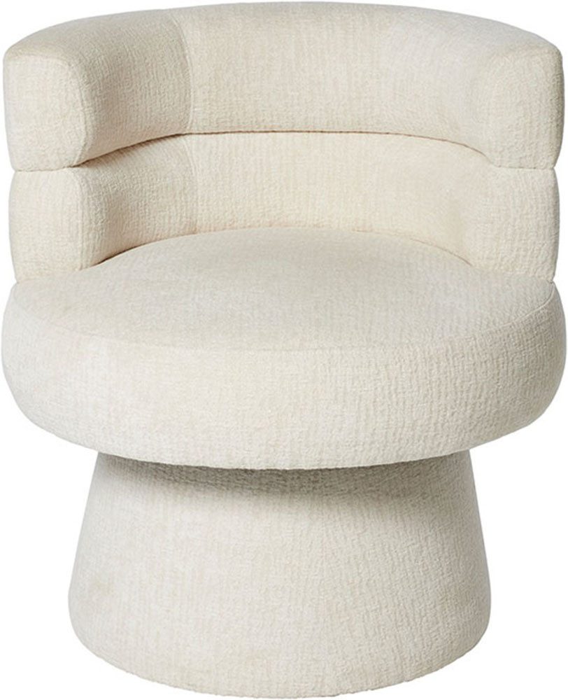 Jahnke Drehstuhl STUDIO TWIST, Sessel, Drehstuhl, 360° drehbar, Boucle-Stoff, bis 120 kg belastbar