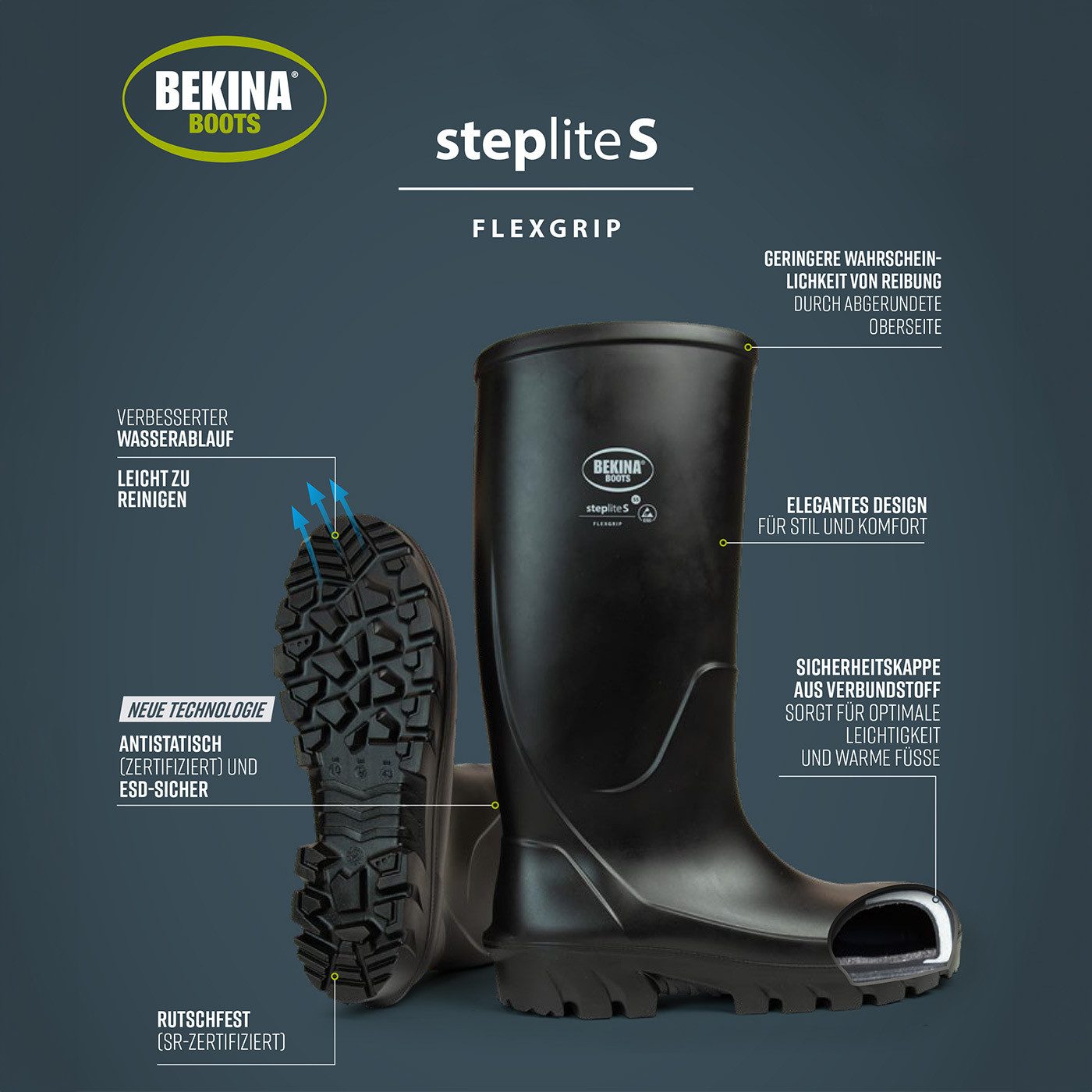 Bekina Gummistiefel