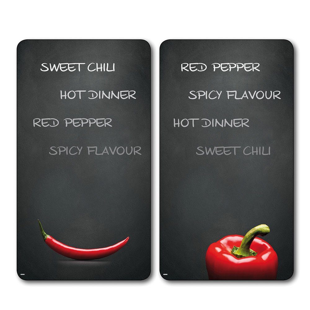 KESPER for home Sweet Schneide- Abdeckplatte Chili kitchen & und