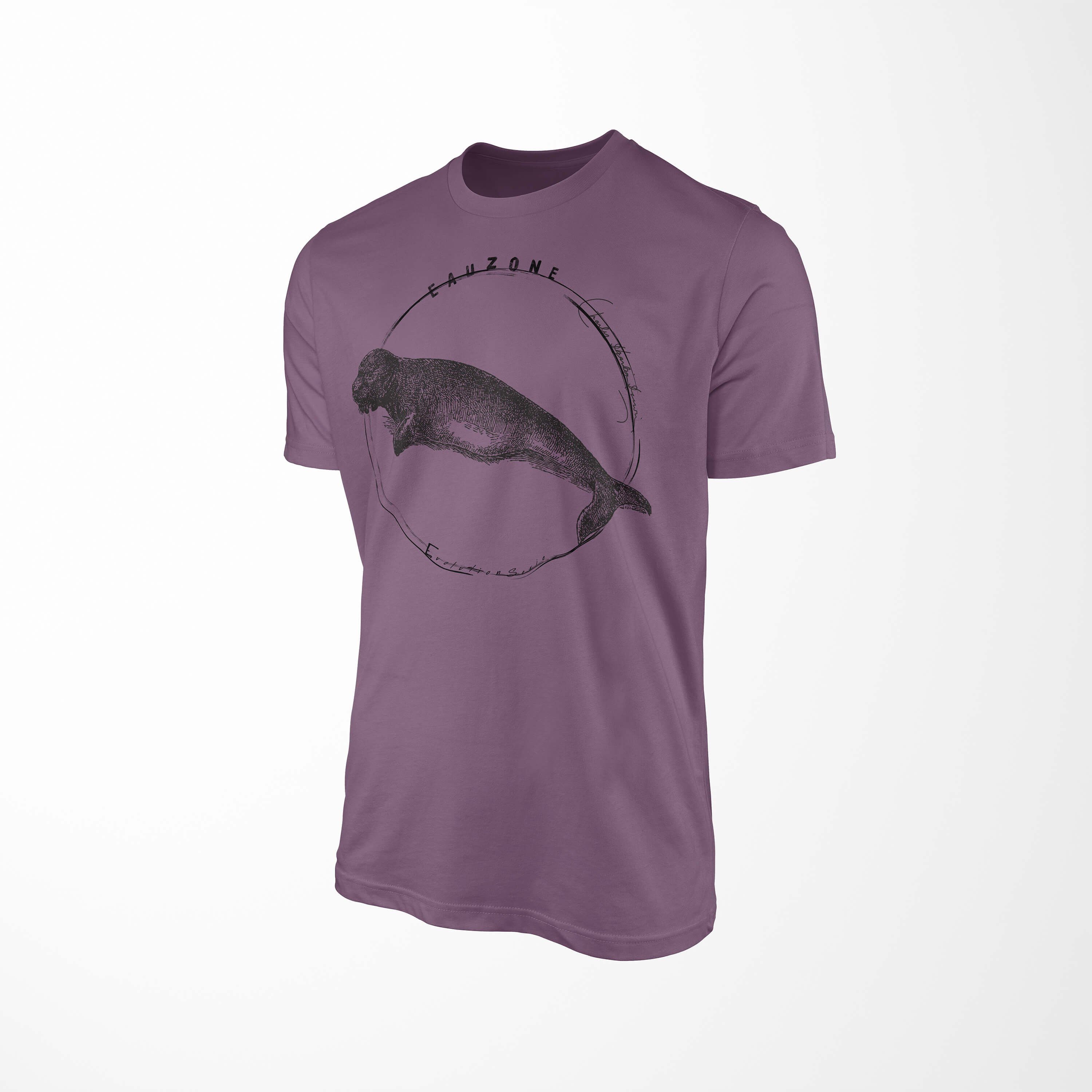 T-Shirt Shiraz Seekuh Evolution Art Sinus T-Shirt Herren
