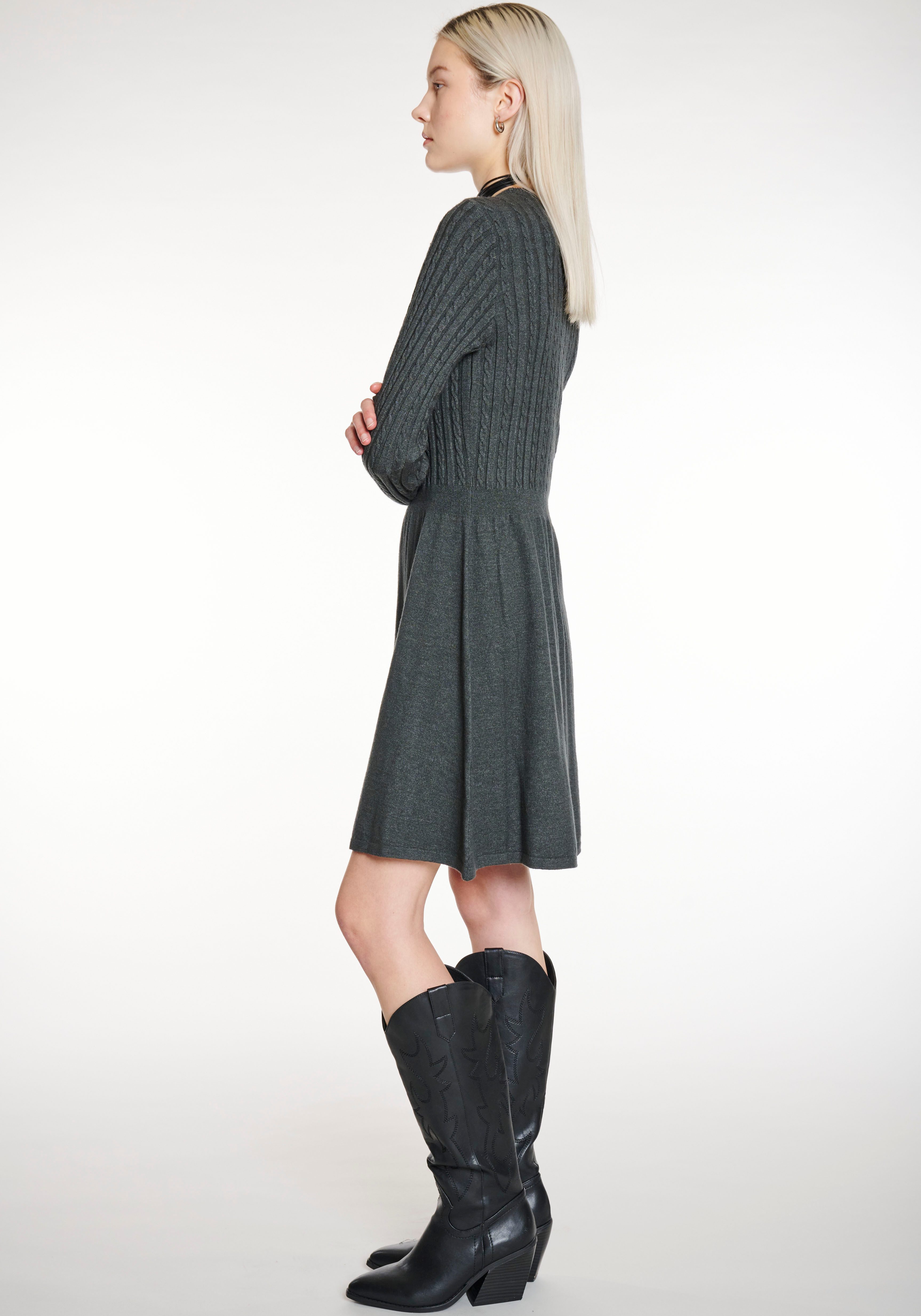 HaILY’S Strickkleid SH V DR Au44relia günstig online kaufen